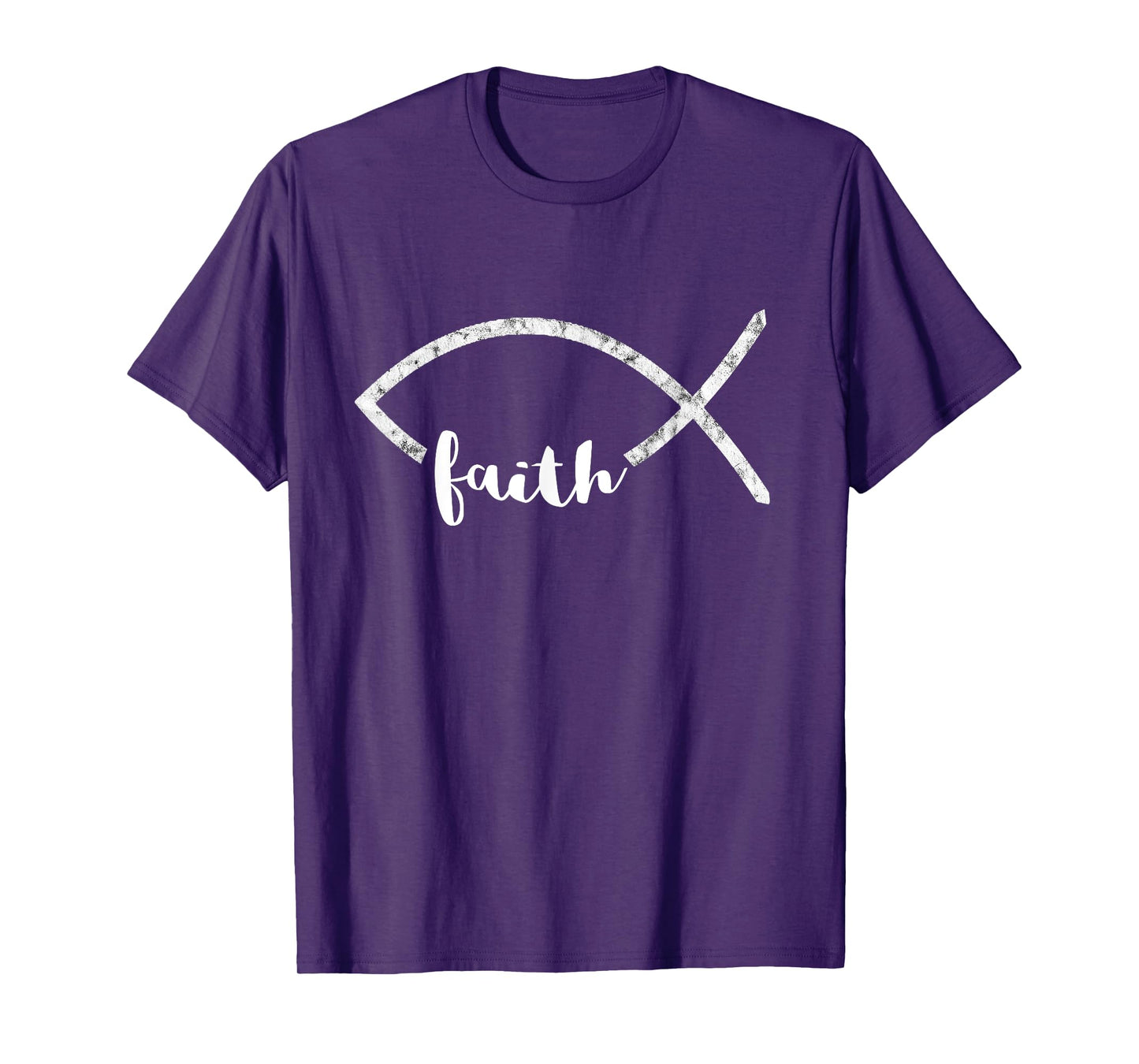 Jesus Fish Ichthy Emblem Christian Faith Symbol Ichthus T-Shirt