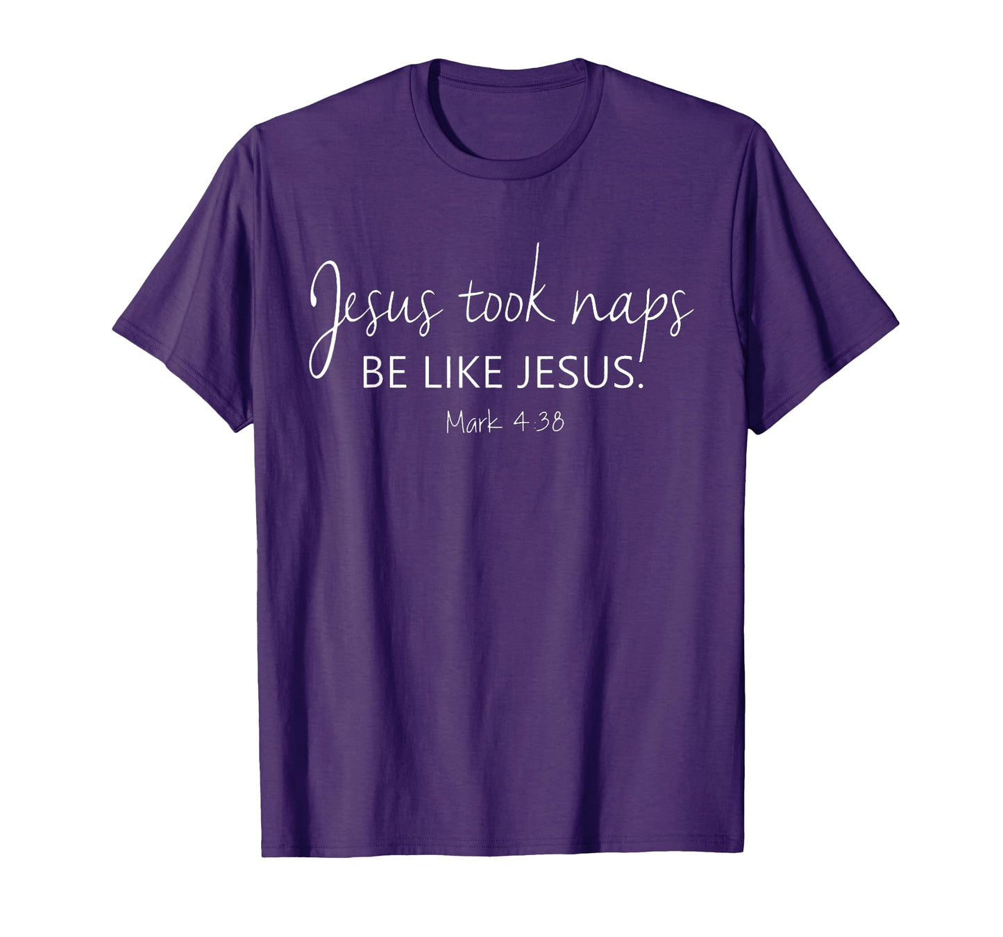 Christian Jesus Took Naps Be Like Jesus Faith Vibes T-Shirt