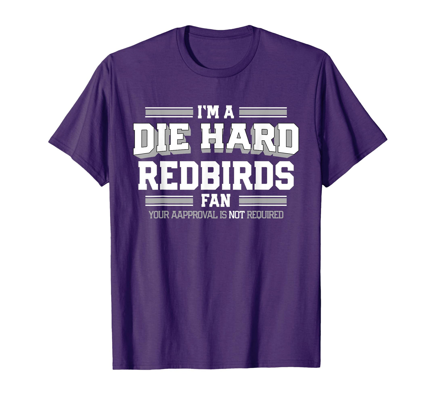 Redbirds Alton Die Hard Fan HS T-Shirt