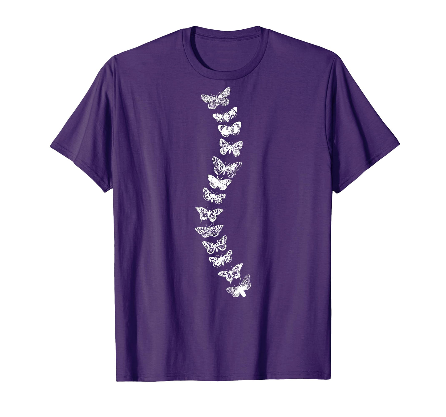 Chiropractor Butterfly Spine Skeleton Bones Spinal Anatomy T-Shirt