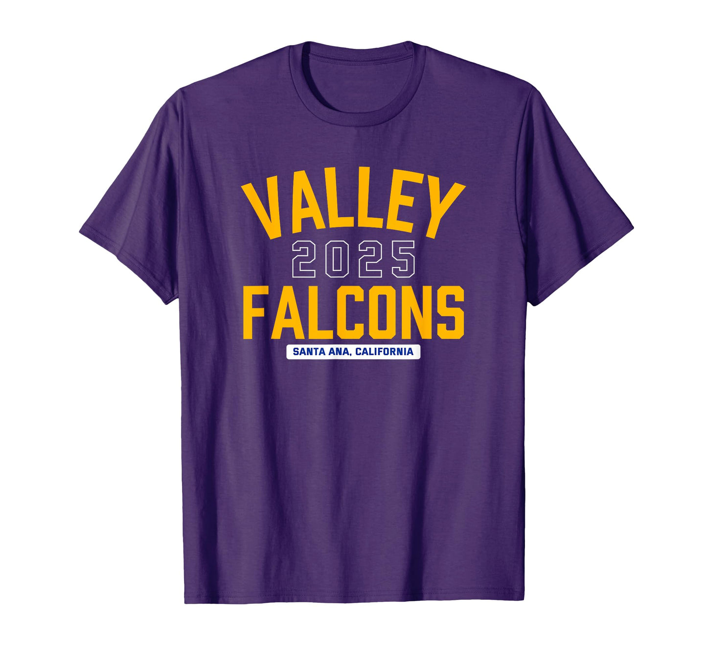Valley Falcons Santa Ana, California 2025 T-Shirt