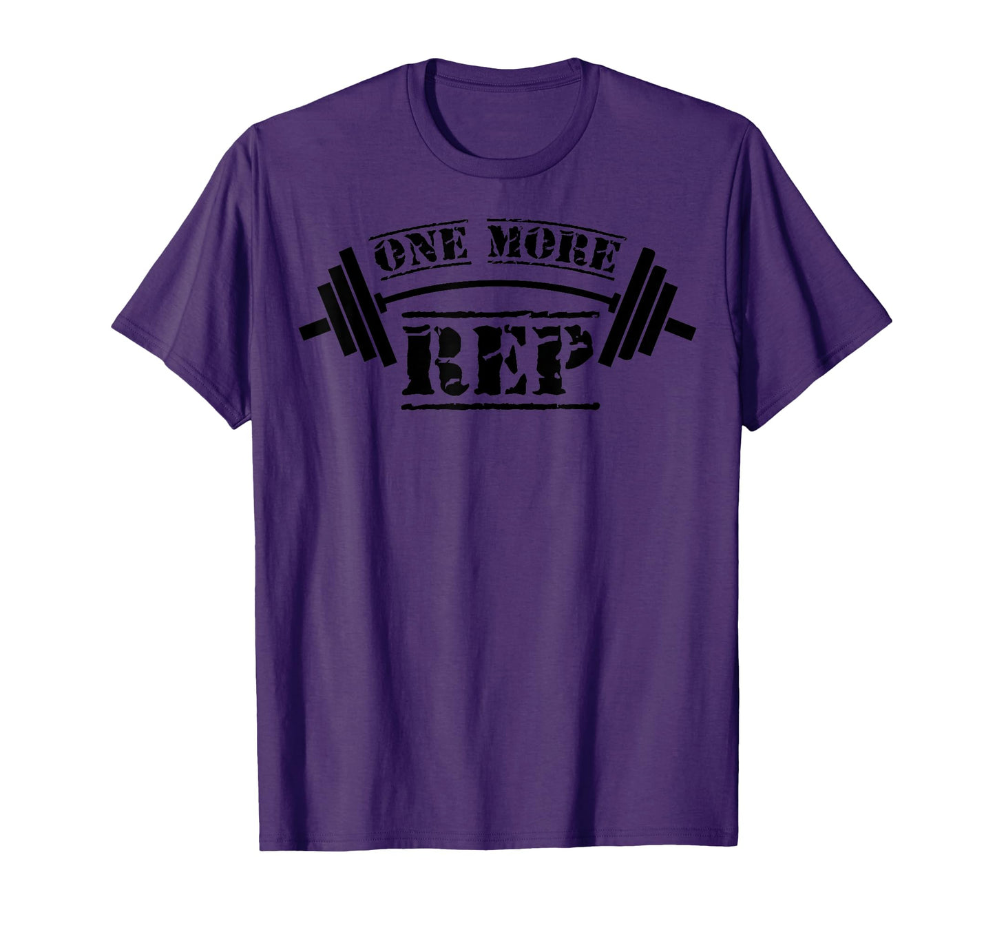 One More Rep Gym Motivational Workout Fitness T-Shirt