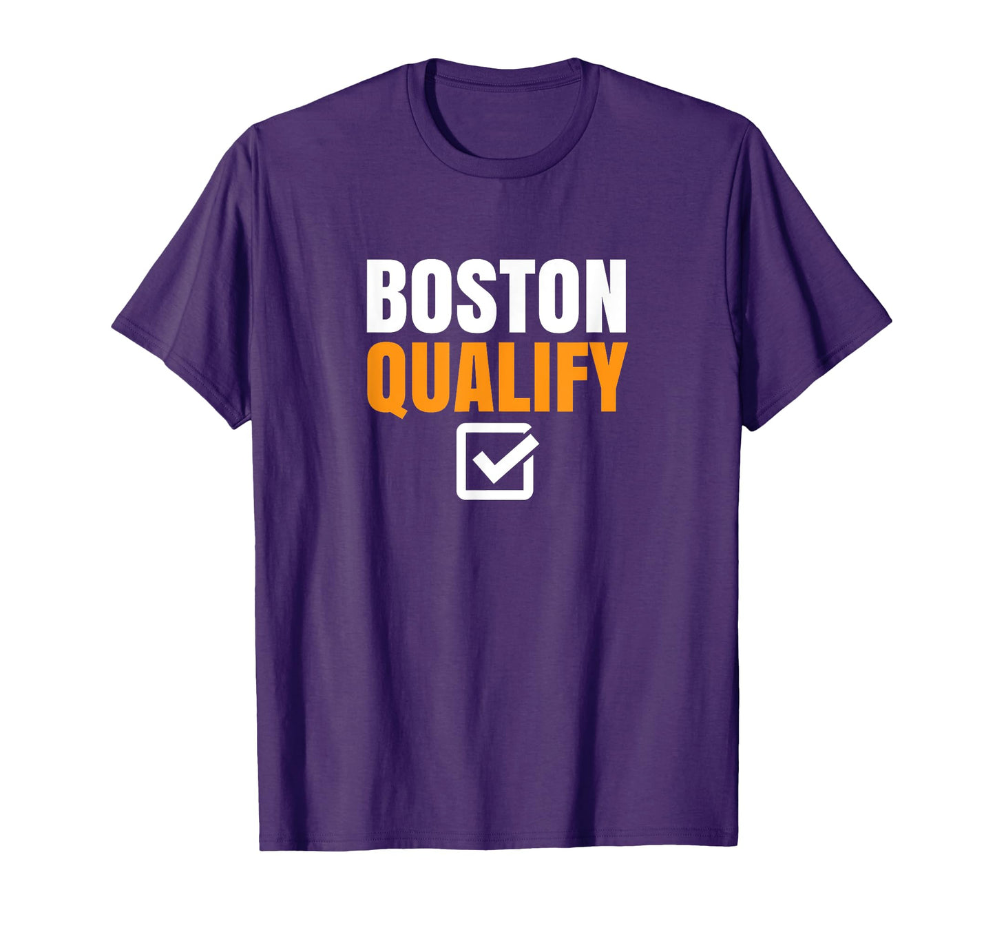 Boston Qualify Qualifier T-Shirt Marathon Runner Qualified T-Shirt