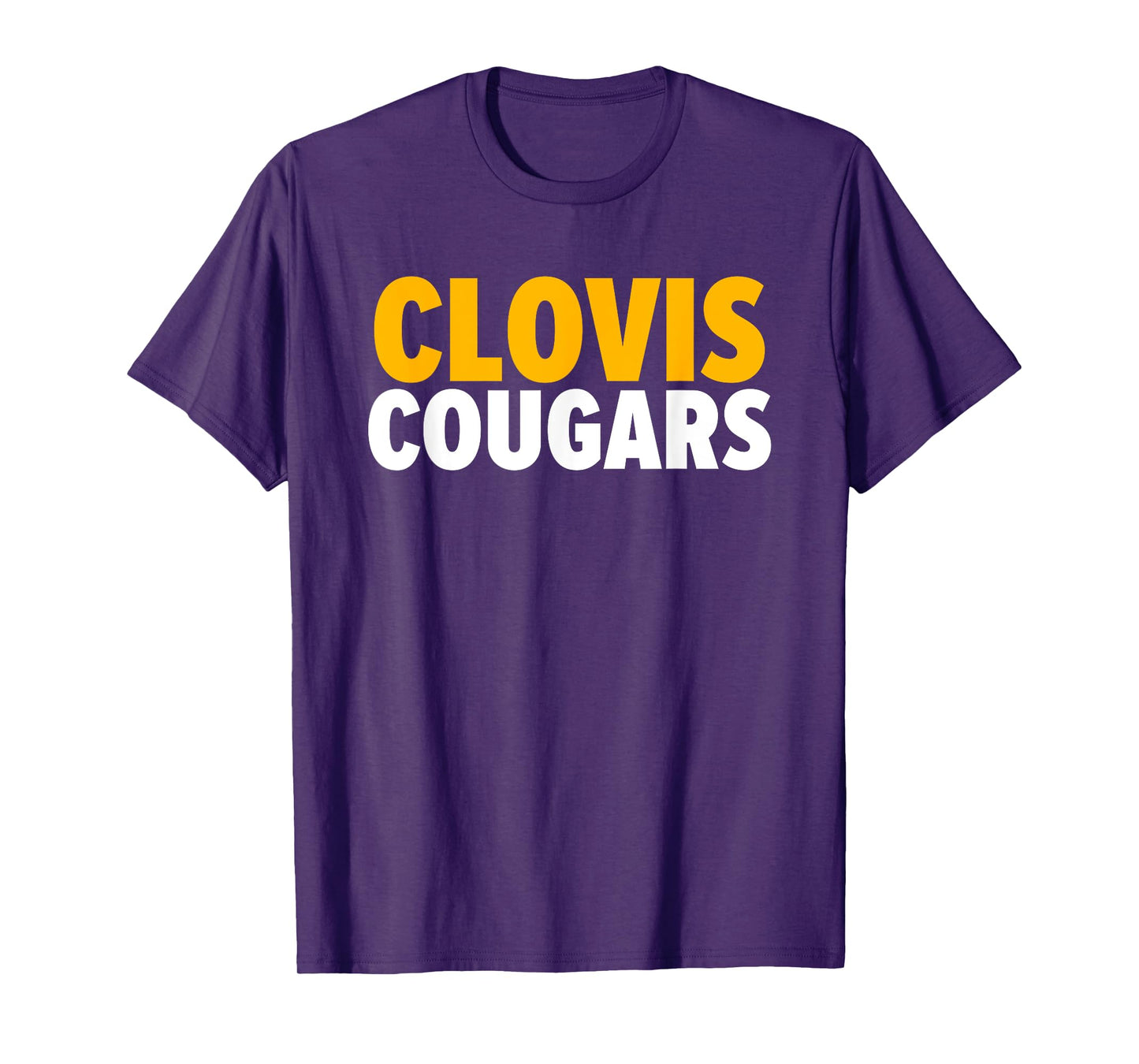 Clovis Cougars Bold T-Shirt