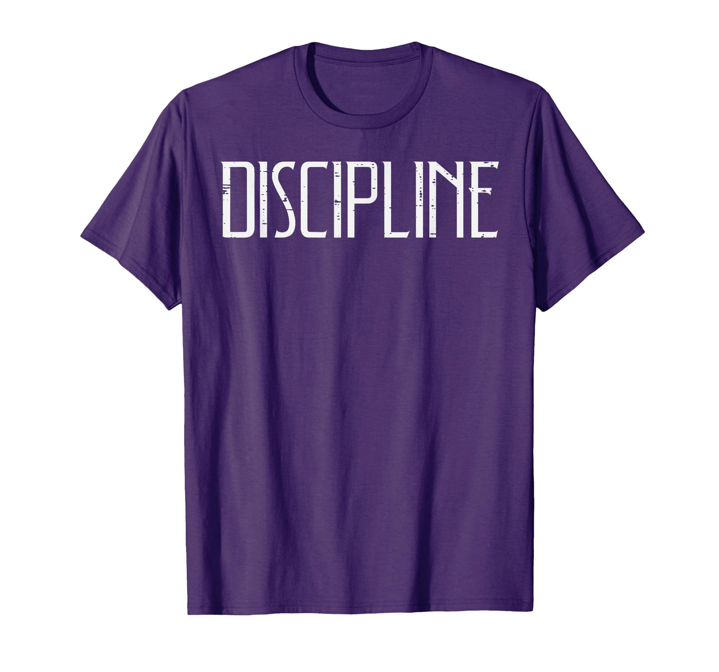 Gym Discipline Workout Fitness Motivational Men Women Kids T-Shirt