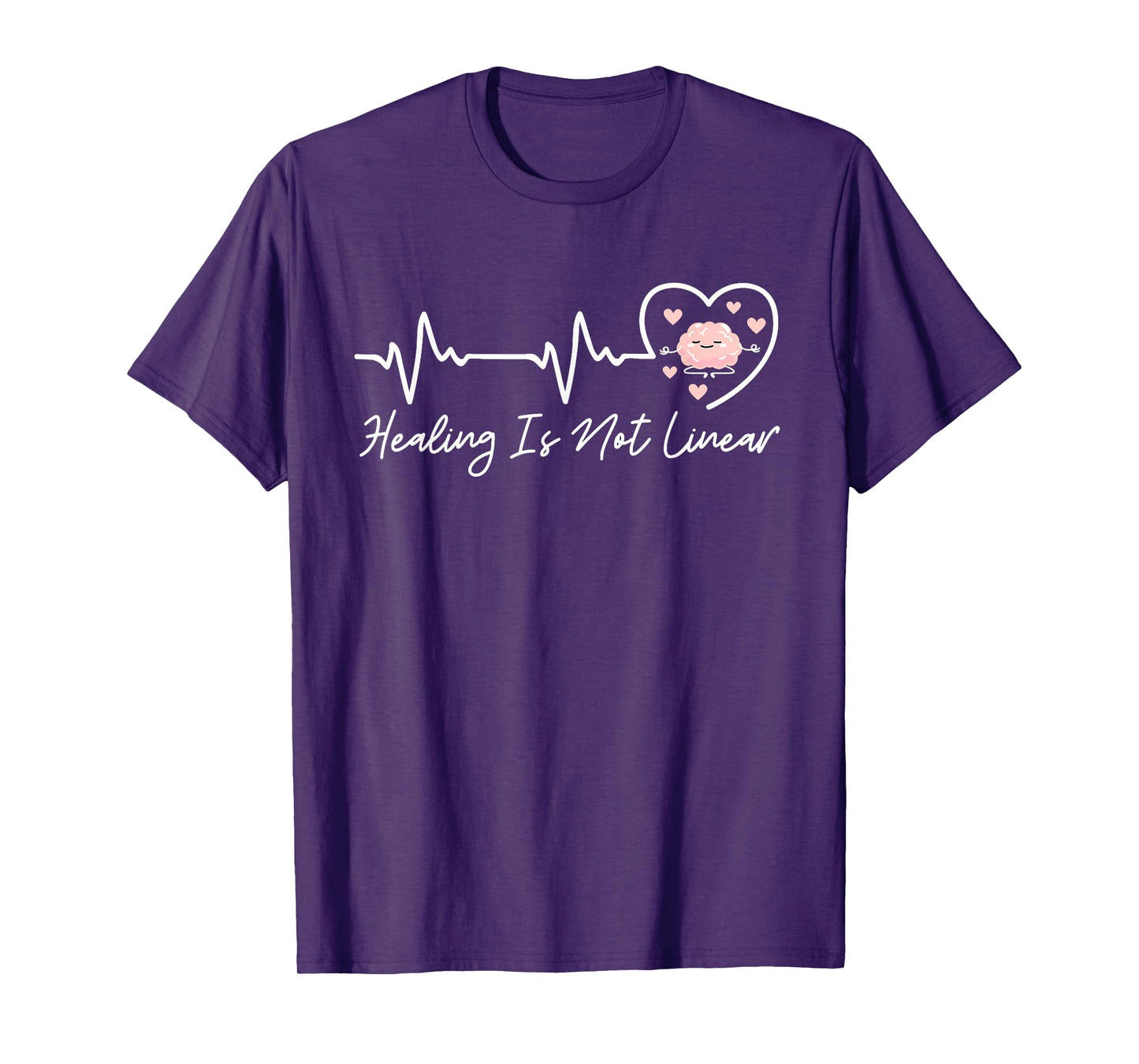 Healing Is Not Linear Tee – Mental Health Awareness T-Shirt