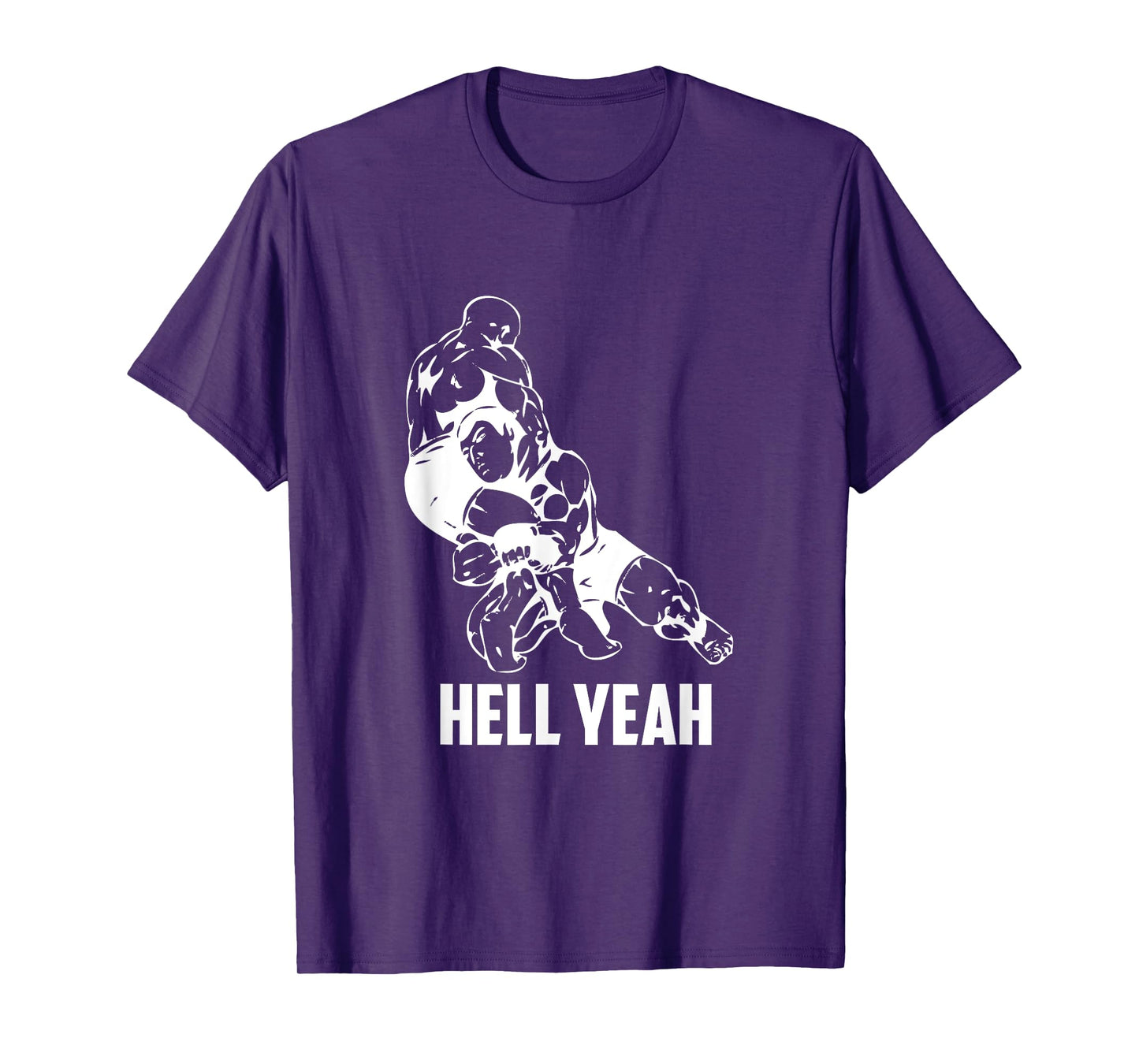 Hell Yeah Shirt Wrestling Mixed Martial Arts MMA tshirt T-Shirt