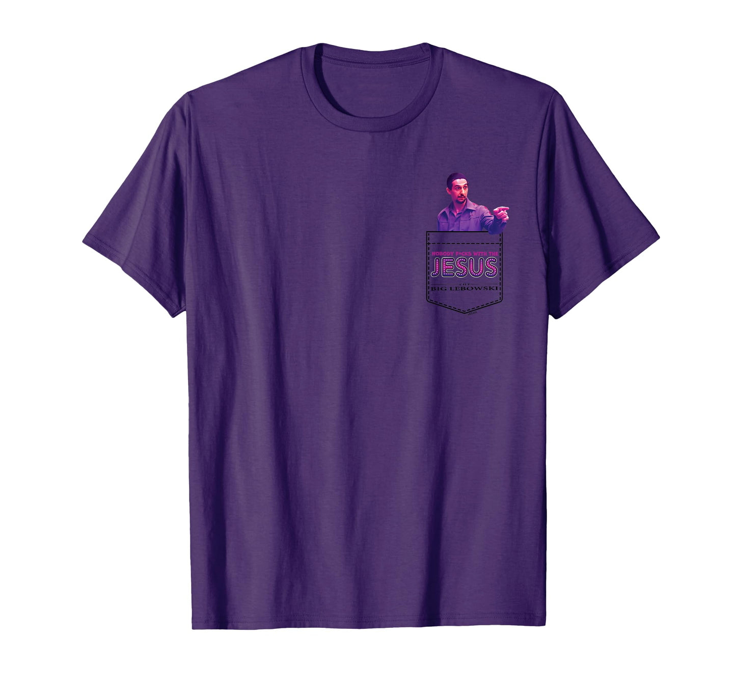 The Big Lebowski The Jesus Pocket Hit T-Shirt