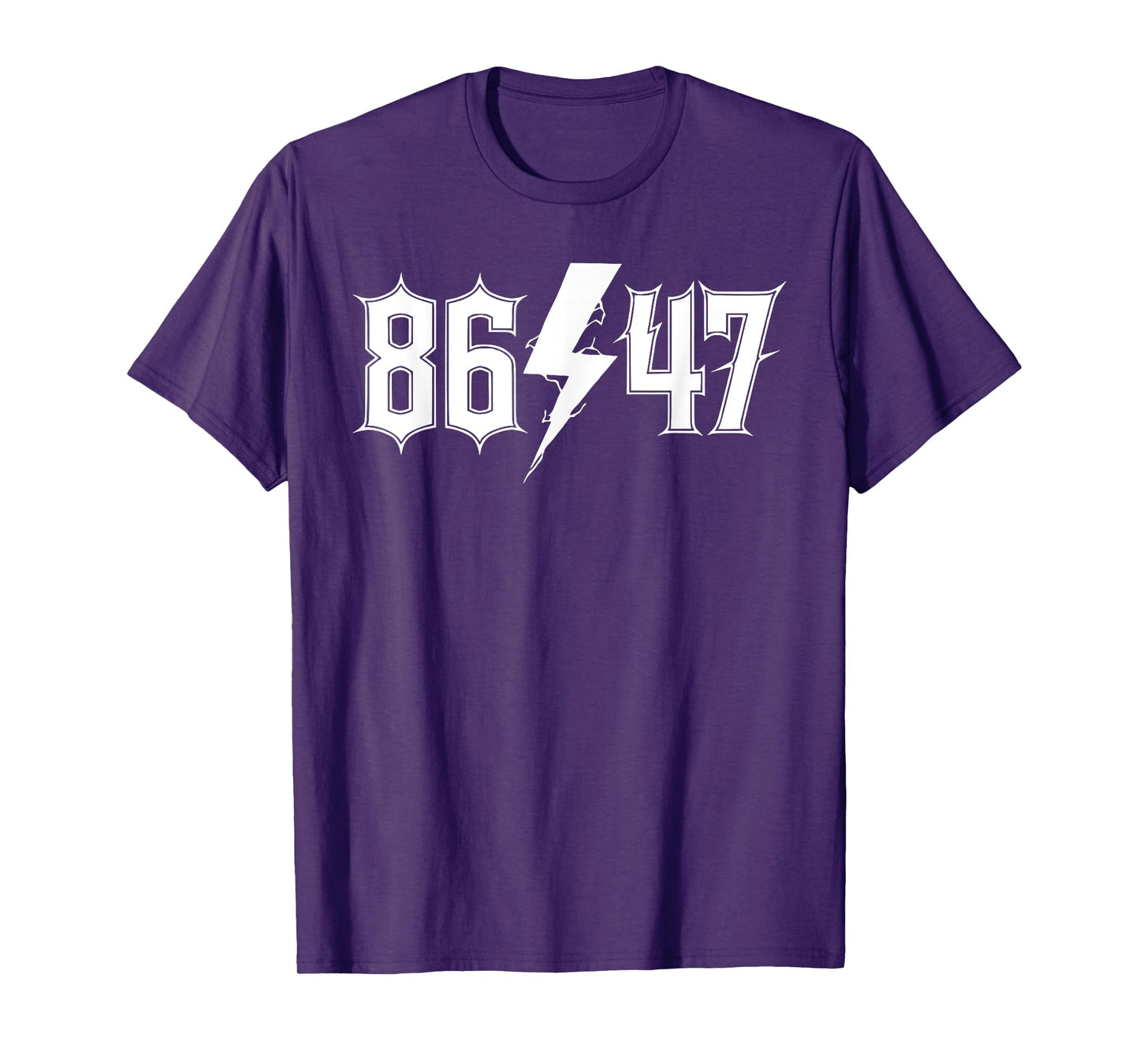 Sarcastic 8647 Vintage 80s Style 86 47 Rock Music 8647 T-Shirt