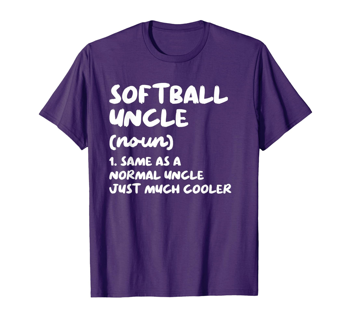 Softball Uncle Definition Funny Sports T-Shirt