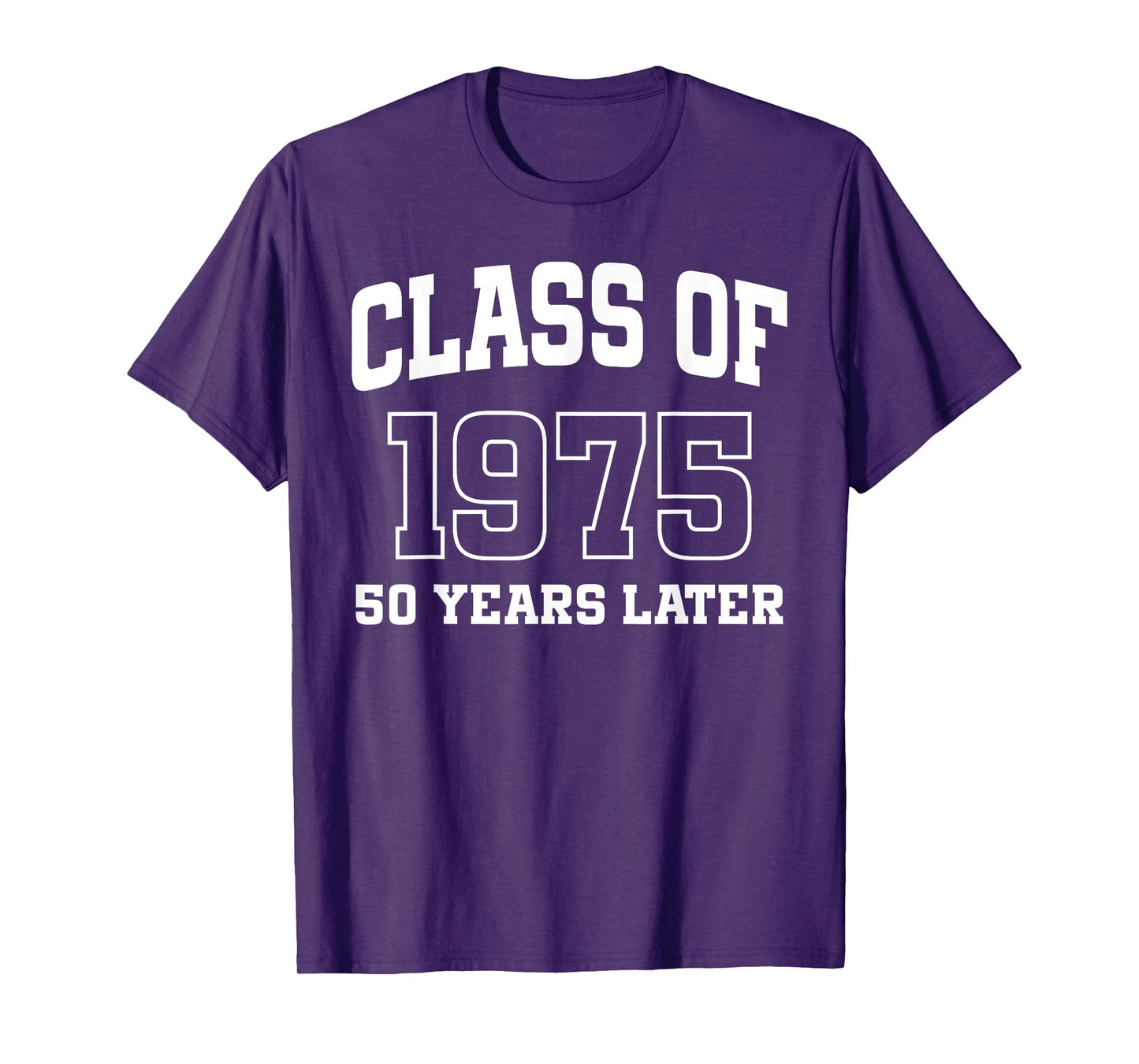 Class of 1975 Reunion 50 Years Alumni Graduation High School T-Shirt