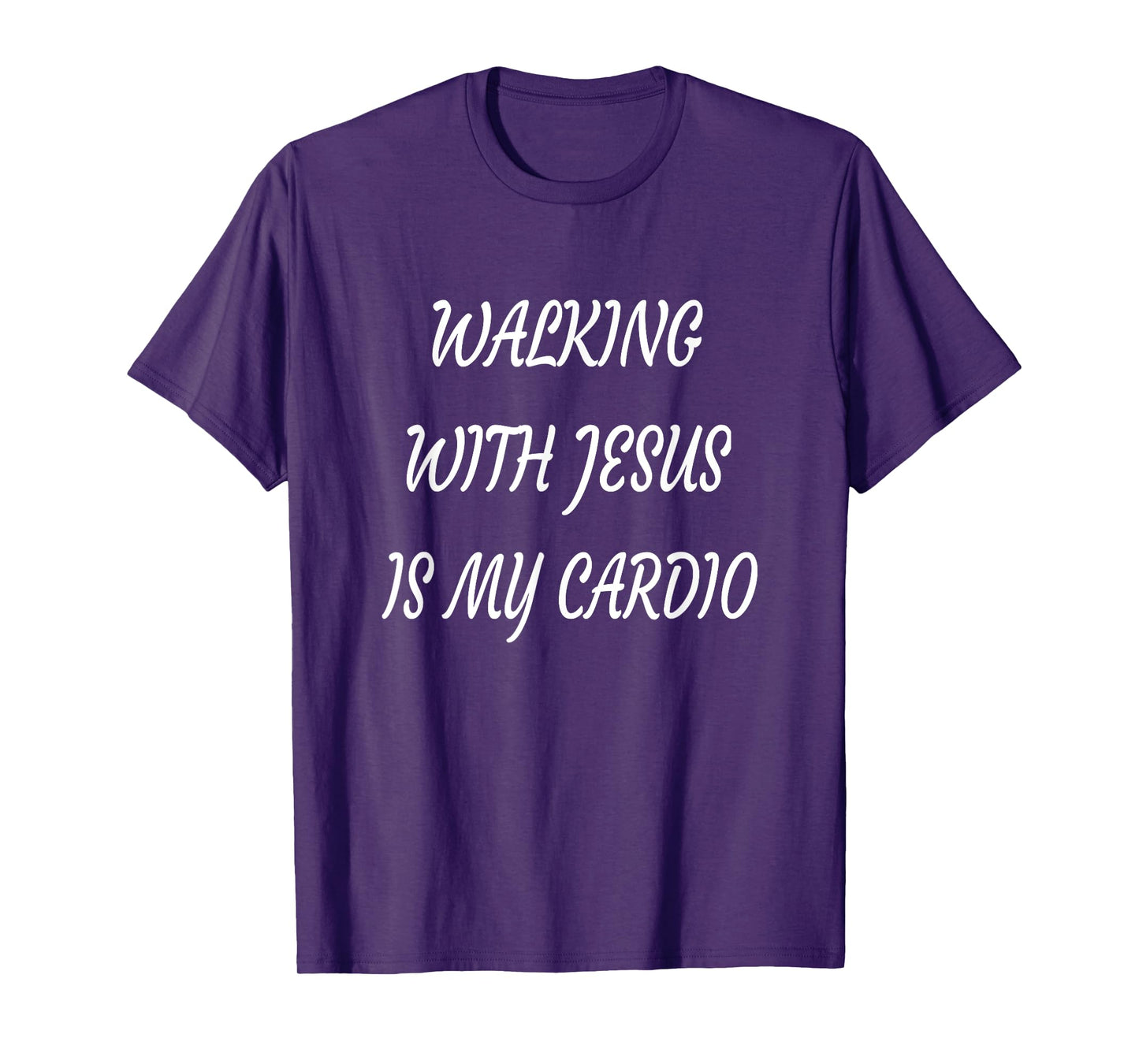 Walking with Jesus is My Cardio T-Shirt