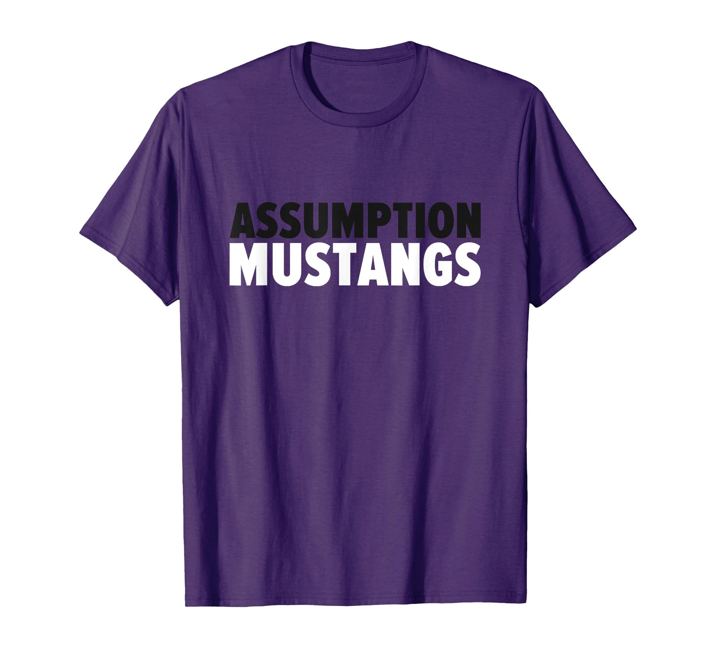 Assumption Mustangs Bold T-Shirt