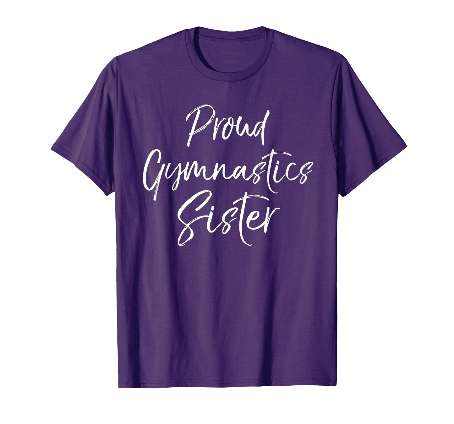 Gymnast Sister Apparel for Girls Proud Gymnastics Sister T-Shirt