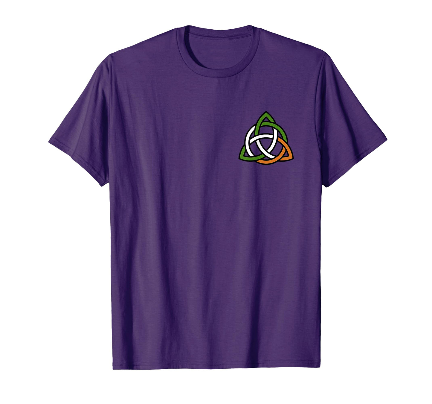 Irish Celtic Cross Knot Ireland Flag Clover T-Shirt