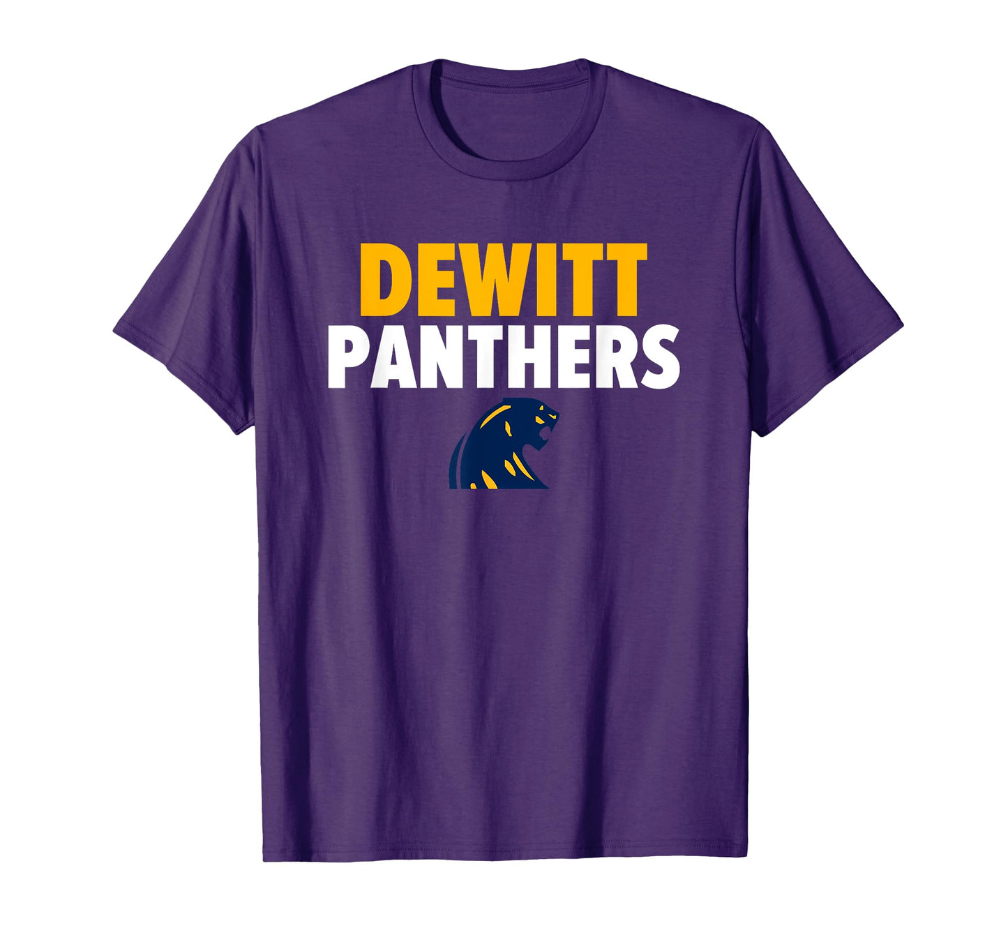 Dewitt Panthers Logo Bold HS T-Shirt