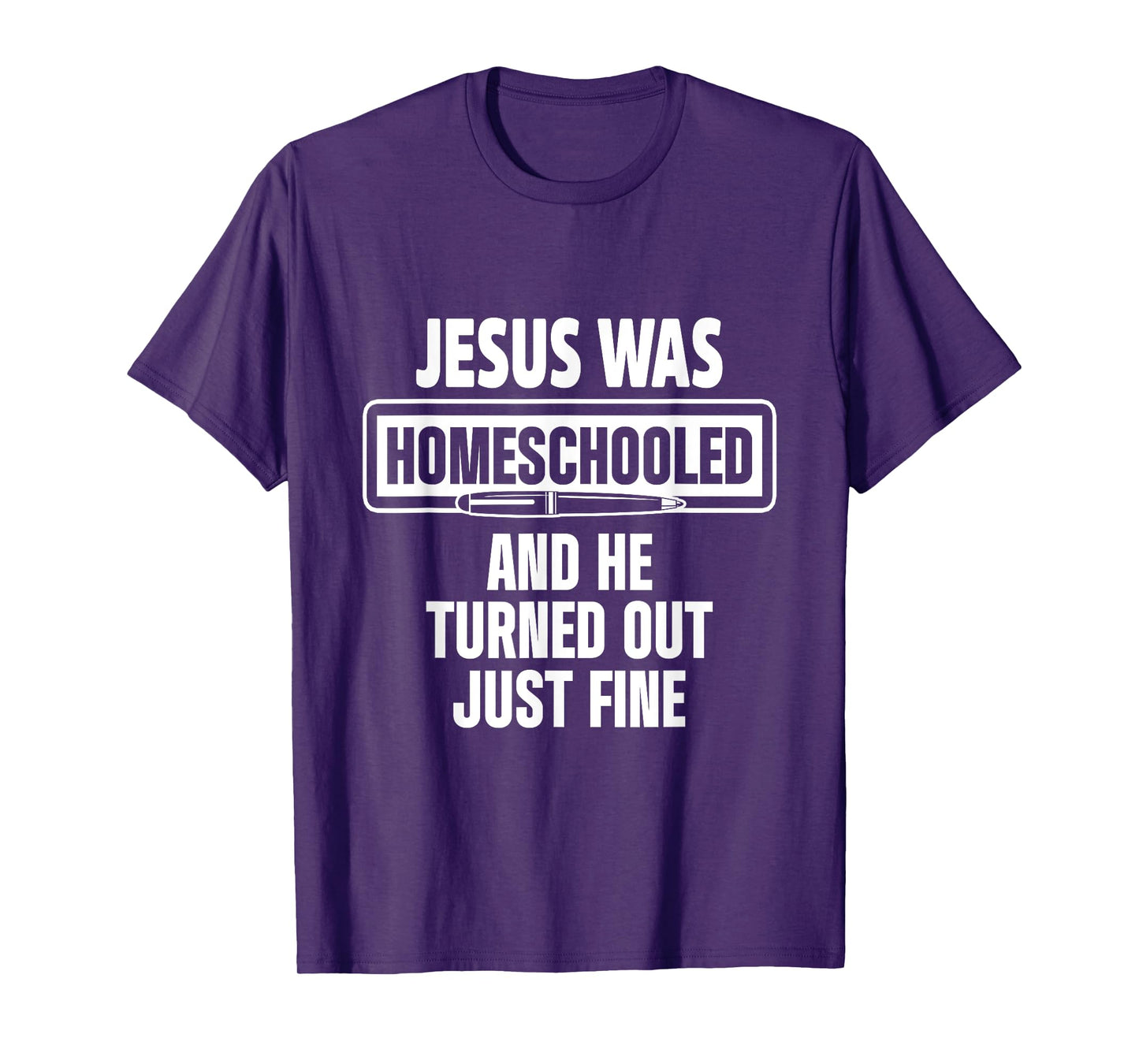 Homeschool Unschooling Jesus Homeschooled T-Shirt