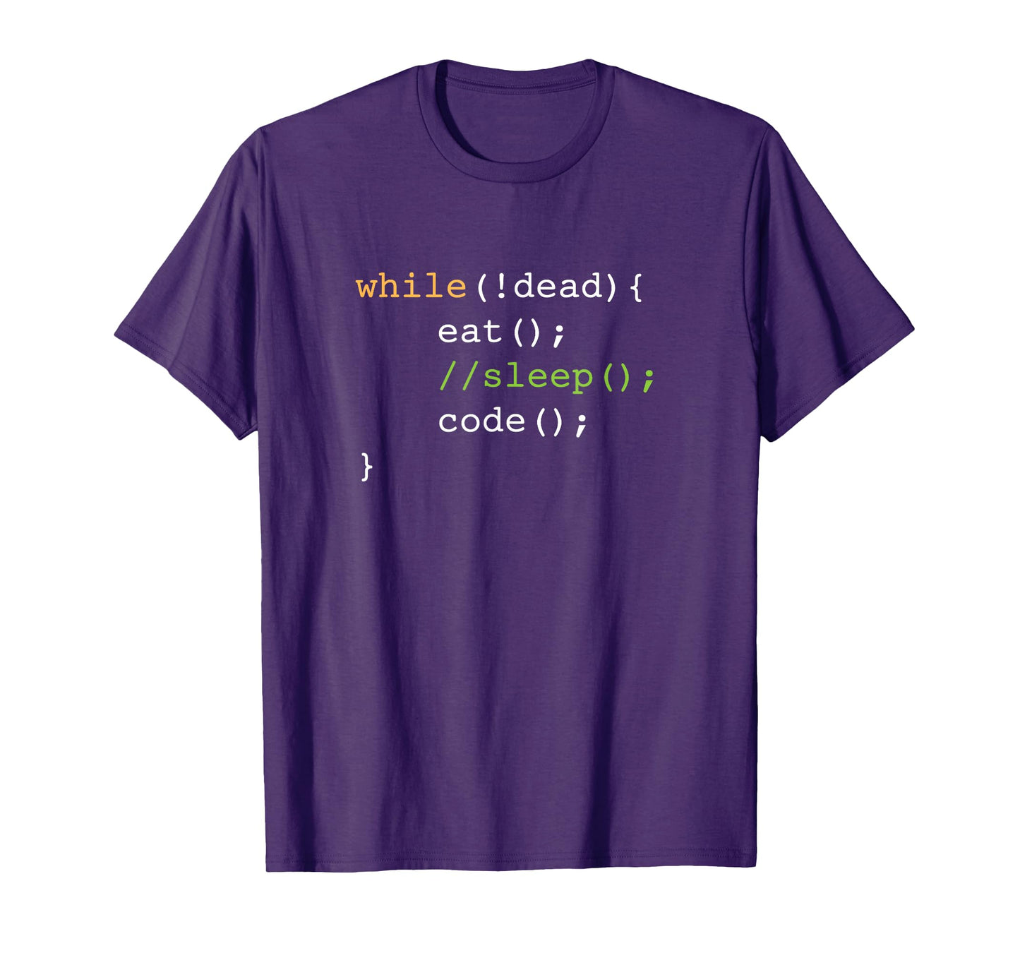 Funny Computer Science Programmer Eat Sleep Code T-Shirt T-Shirt