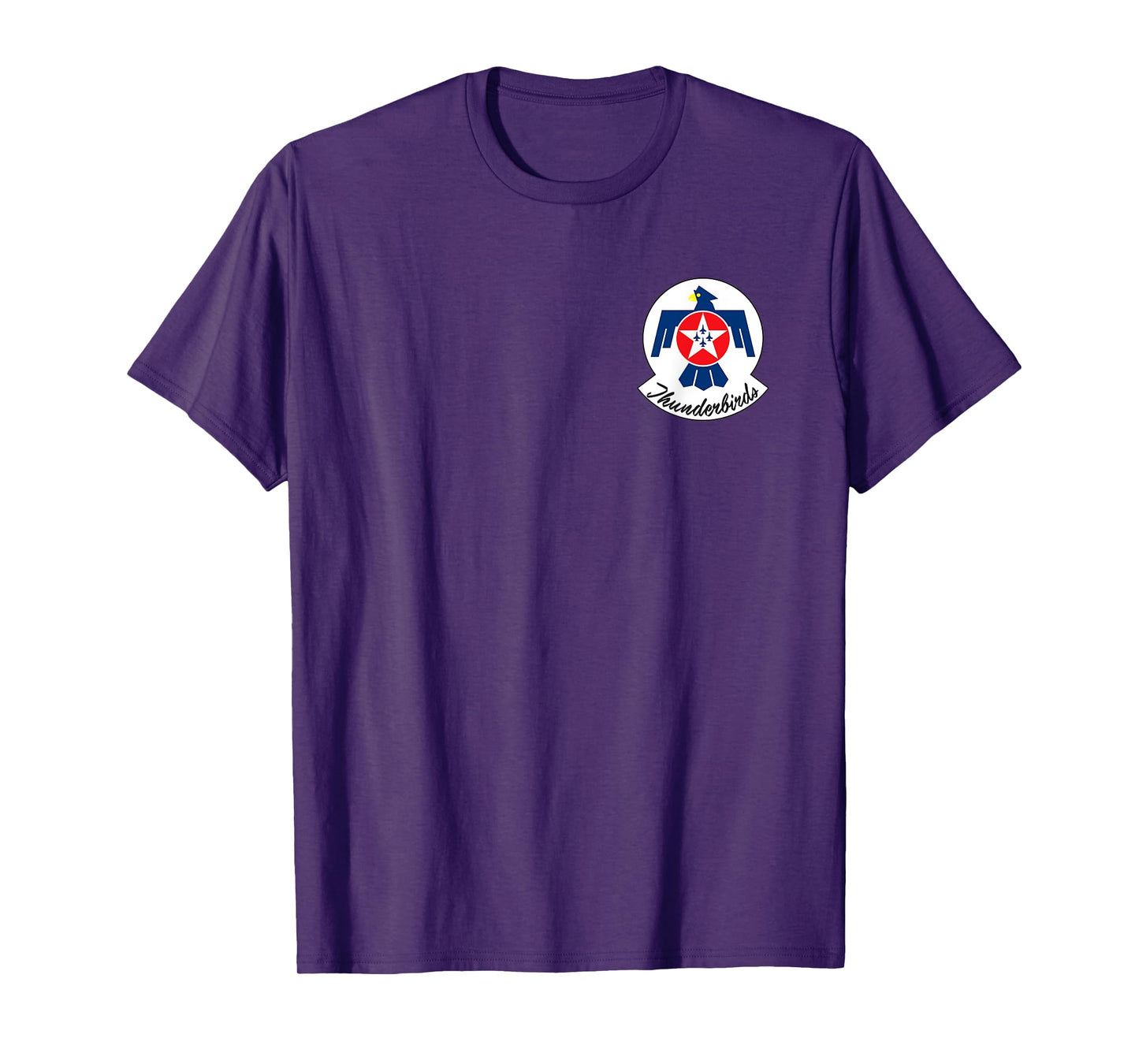 USAF Thunderbirds F16 57th Wing Vintage Airshow Gift (Back) T-Shirt