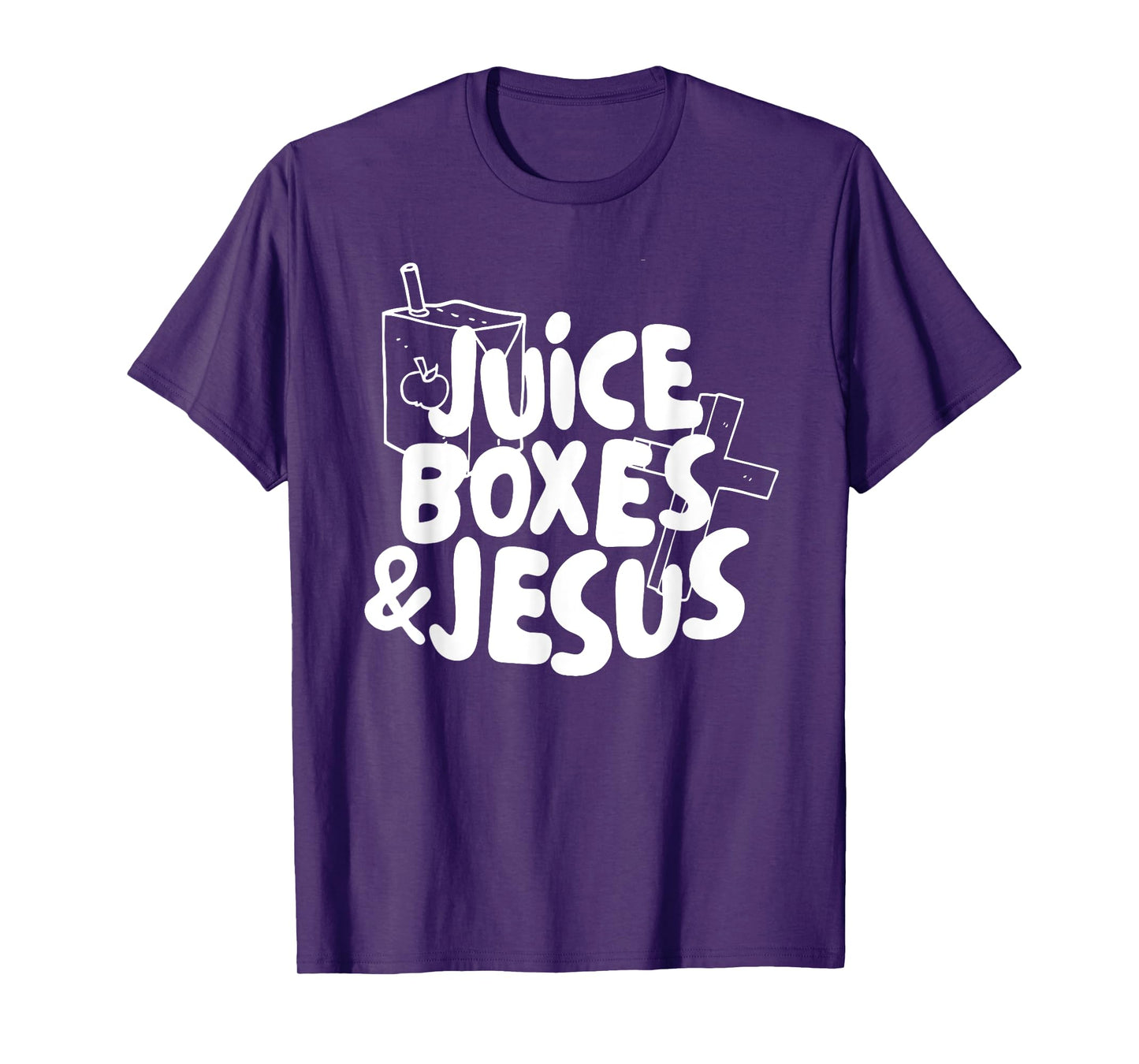 Juice Boxes and Jesus, Kids Religious T-Shirt