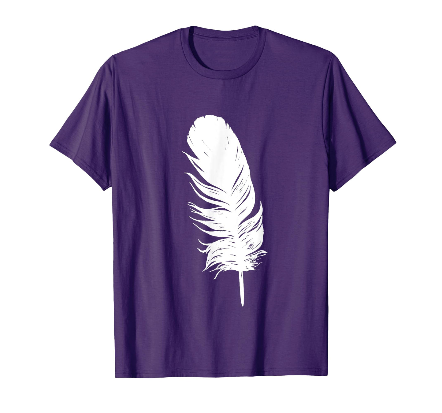 White feather print, casual, graphic, sleeveless summer T-Shirt for Men Women Kids