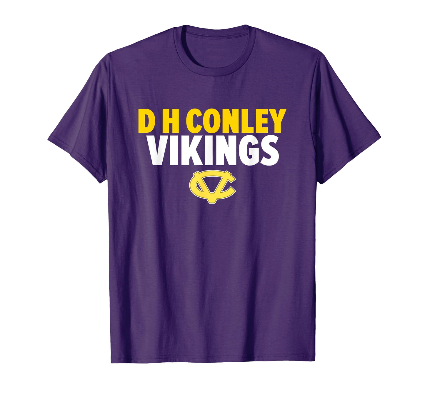 D H Conley Vikings Logo Bold HS T-Shirt
