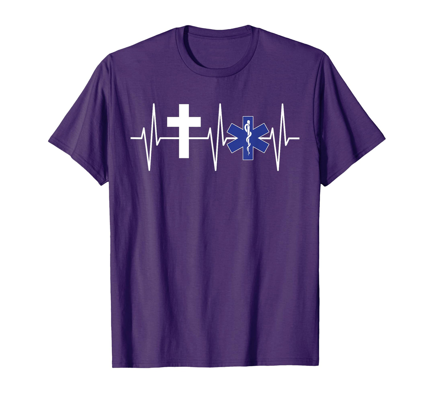 Christian EMT Shirt Religious EMS Paramedic Jesus EMT T-Shirt