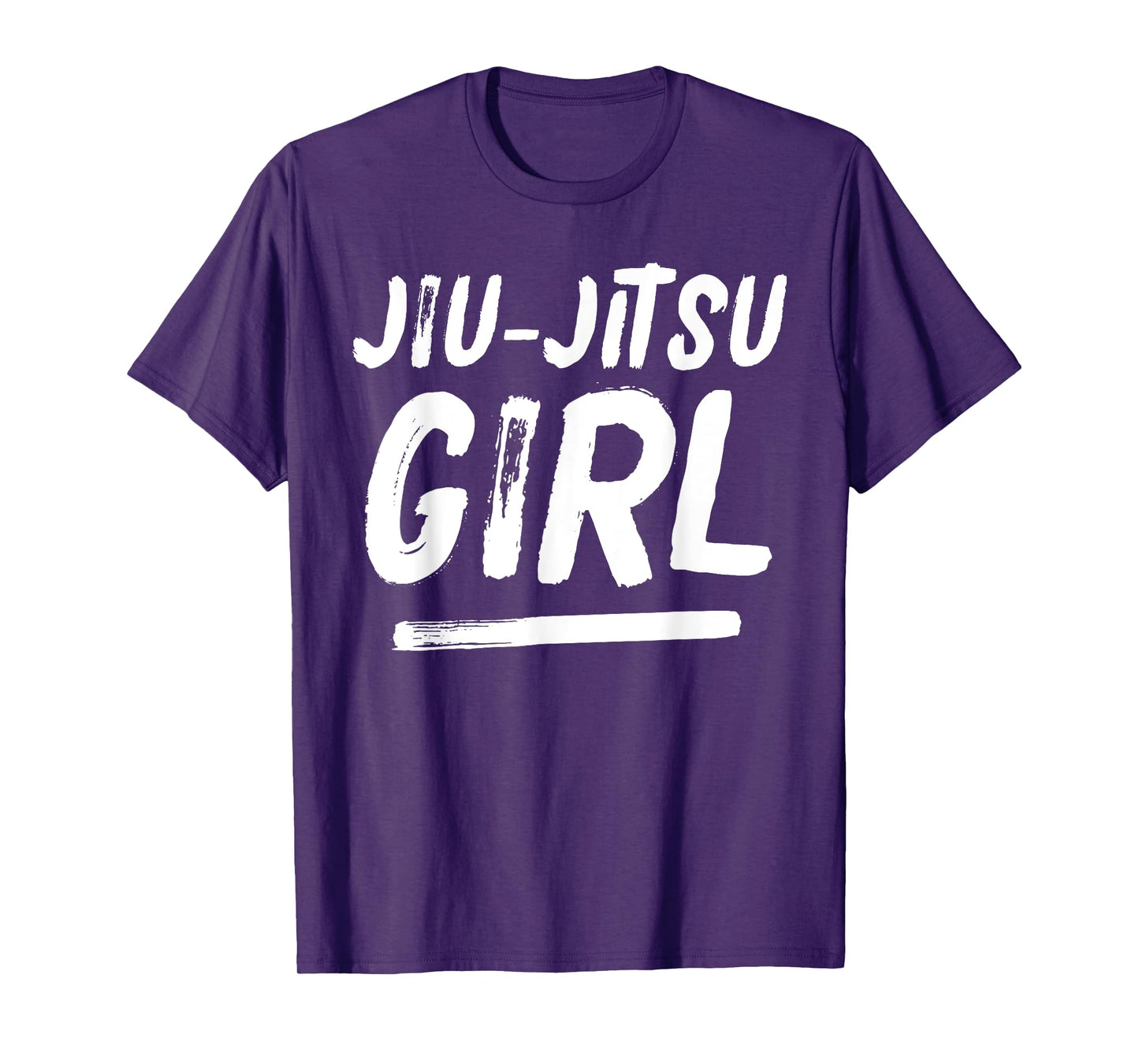Jiu-Jitsu Girl Distressed Martial Arts T-Shirt