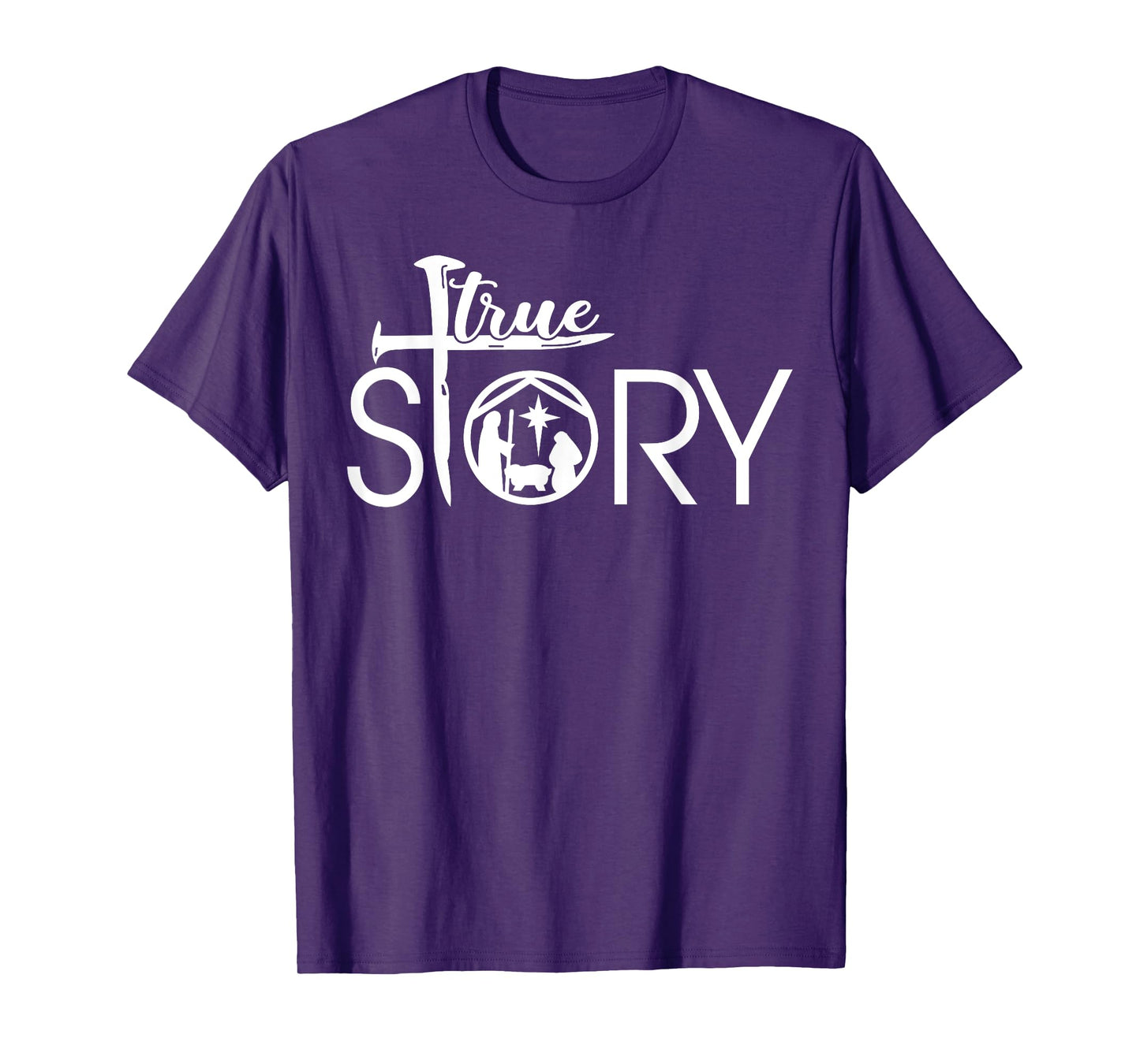 True Story of Jesus Birth Christmas Nativity Christmas gifts T-Shirt