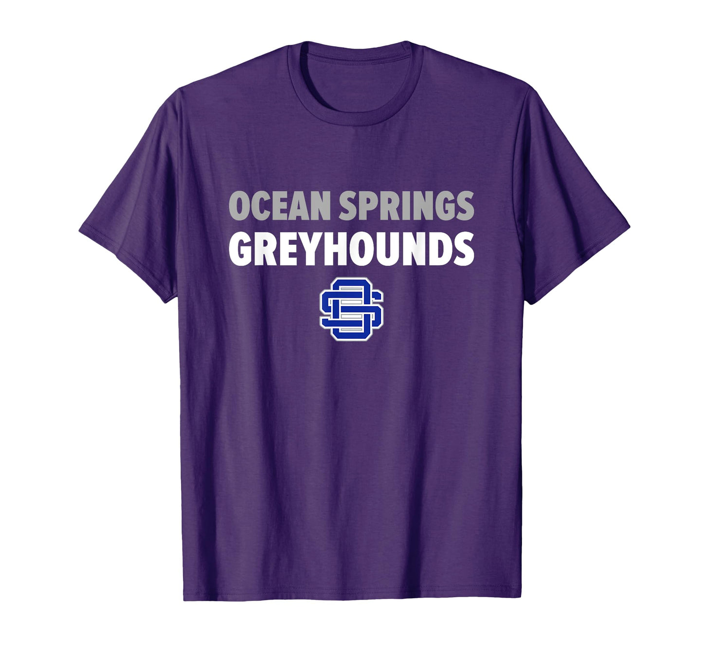 Ocean Springs Greyhounds Logo Bold HS T-Shirt