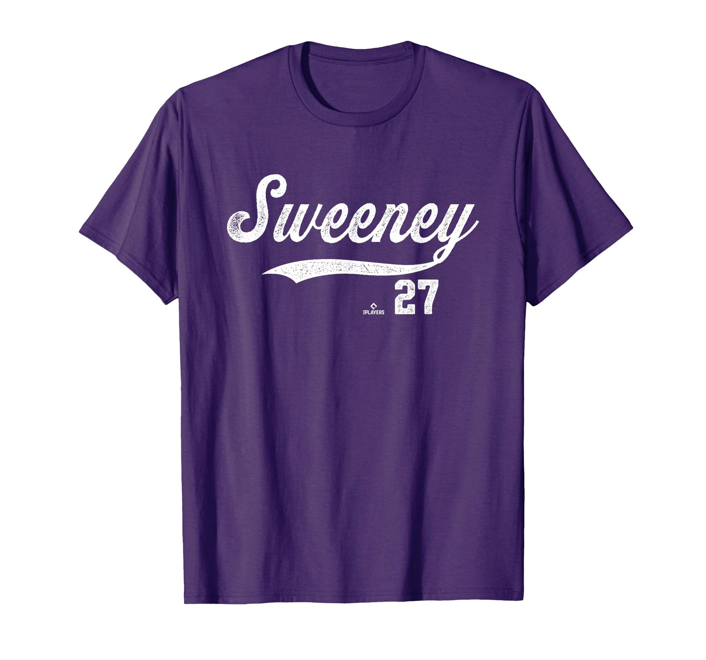 Distressed Swoosh Trey Sweeney Detroit Baseball MLBPA T-Shirt