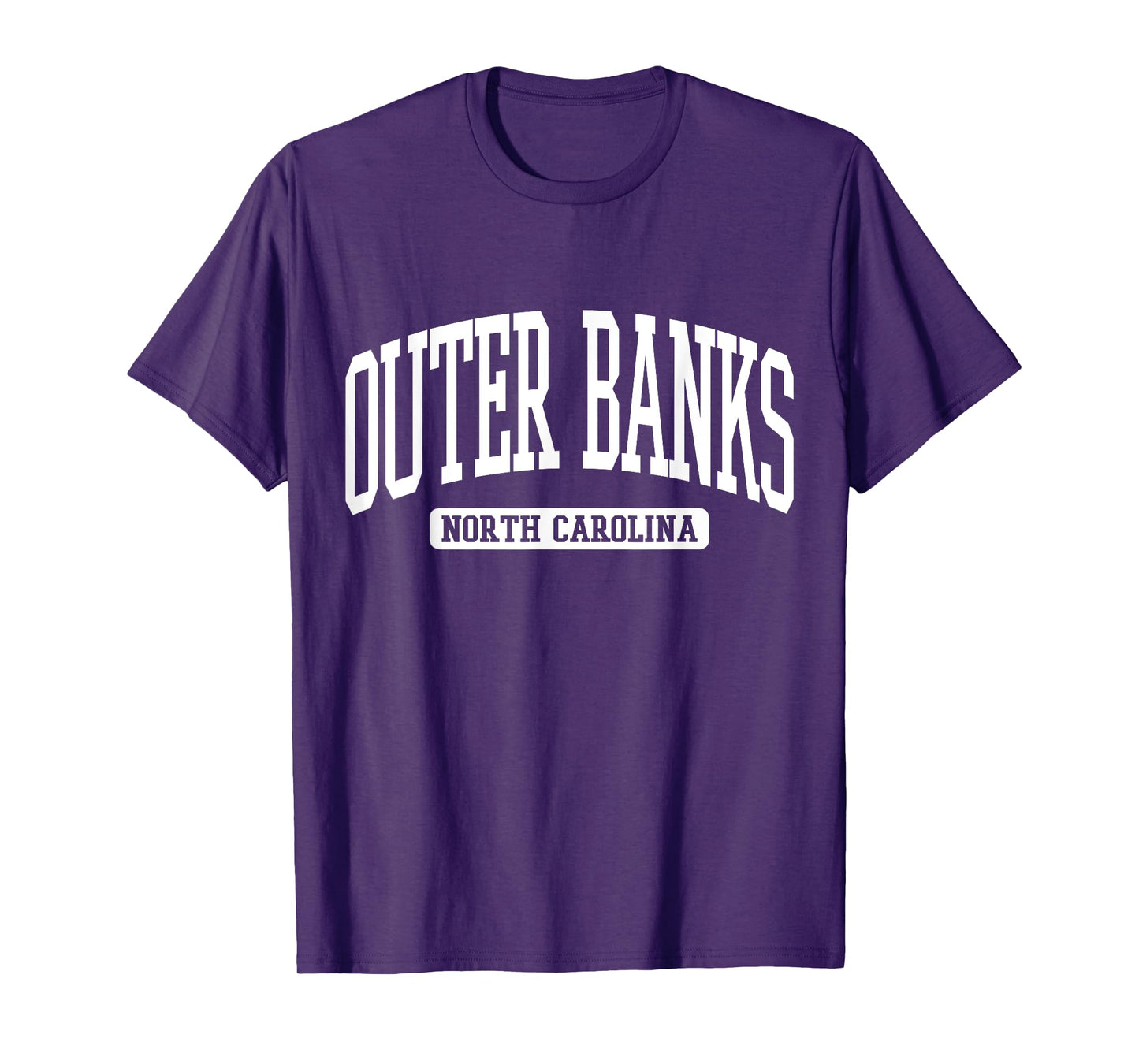 Outer Banks North Carolina Souvenir Beach, Retro, Vintage T-Shirt