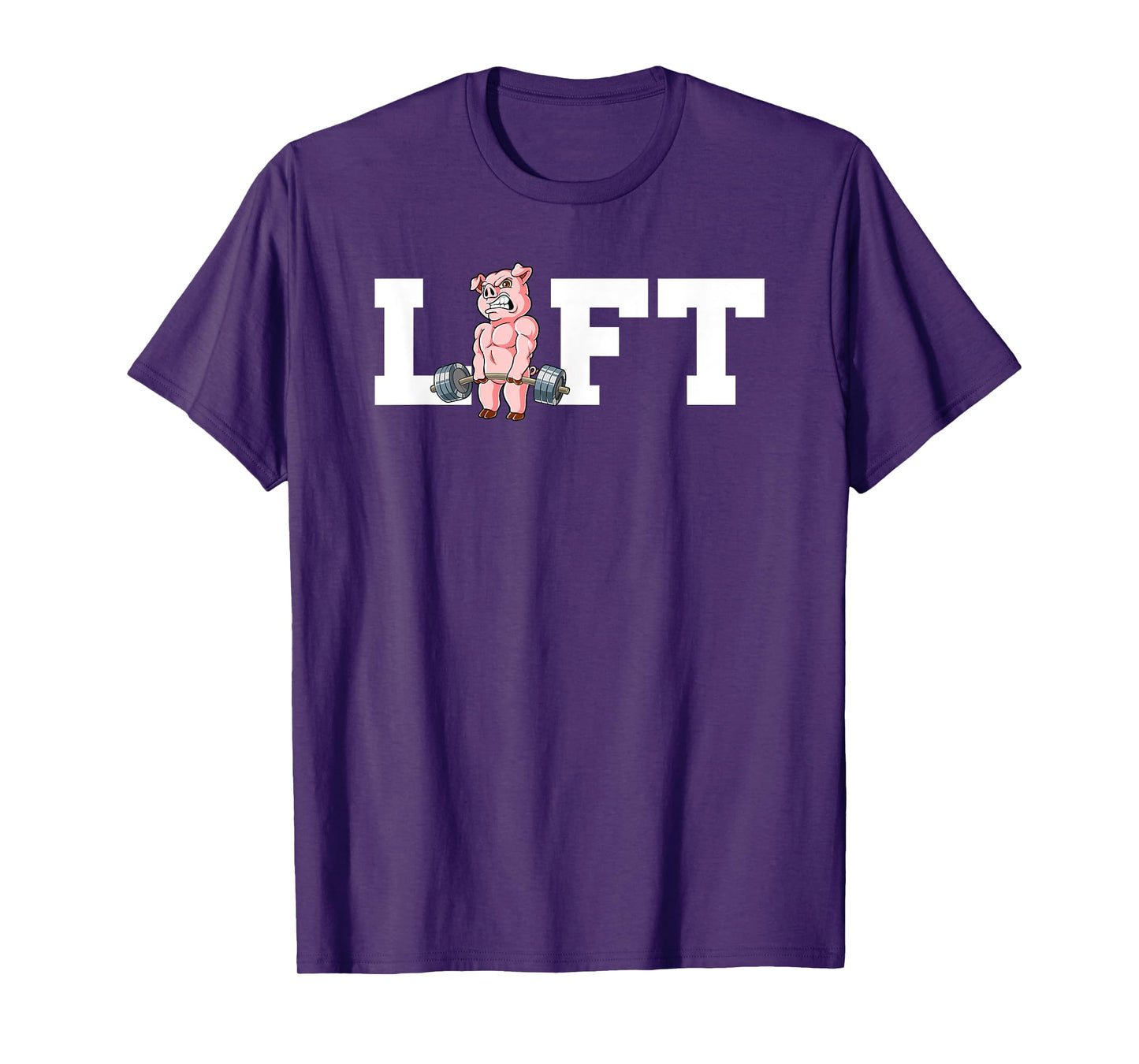 Pig Gym Weight Training Lift Deadlift T-Shirt