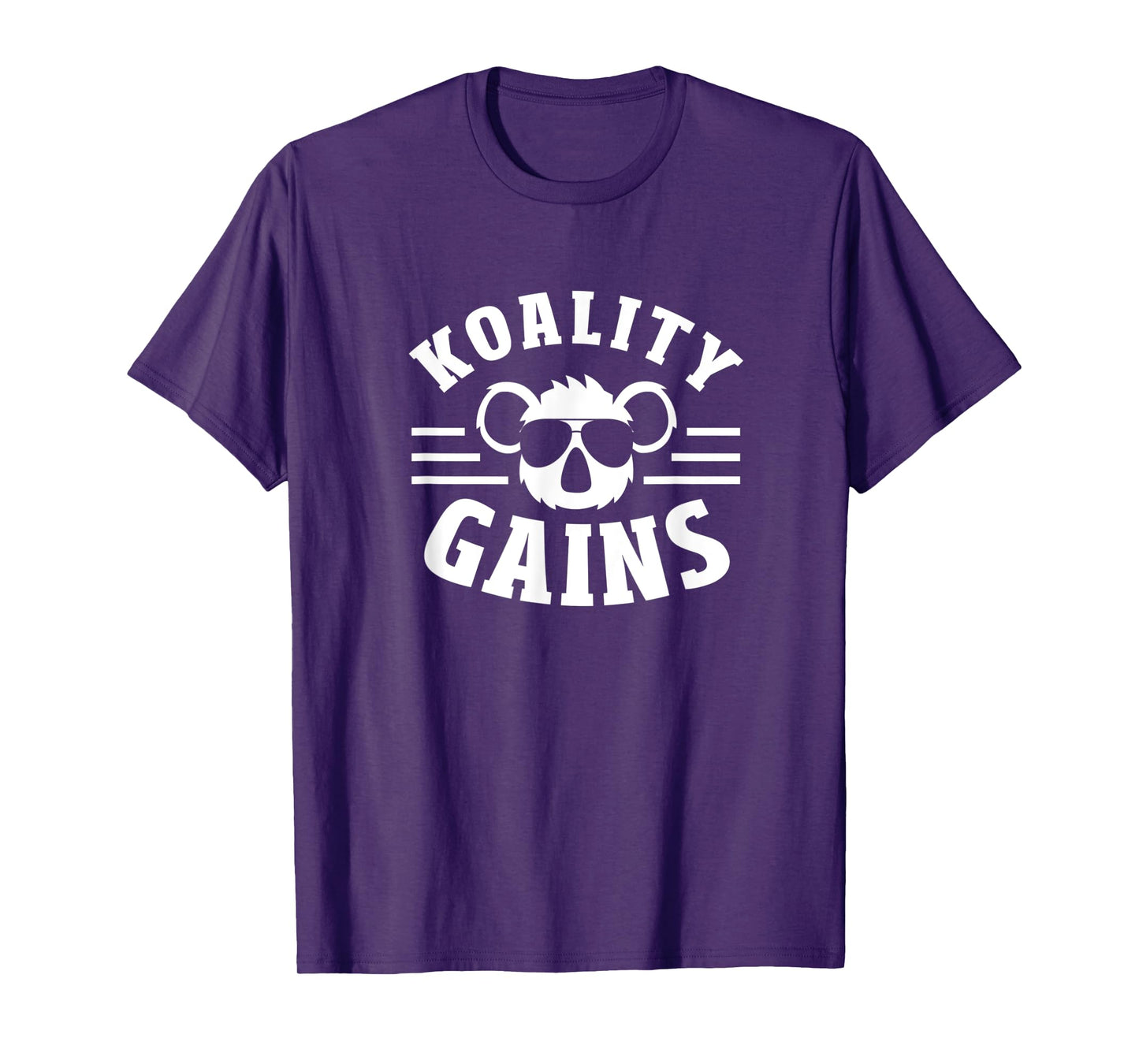 Koality Gains Funny Fitness Gym Koala T-Shirt