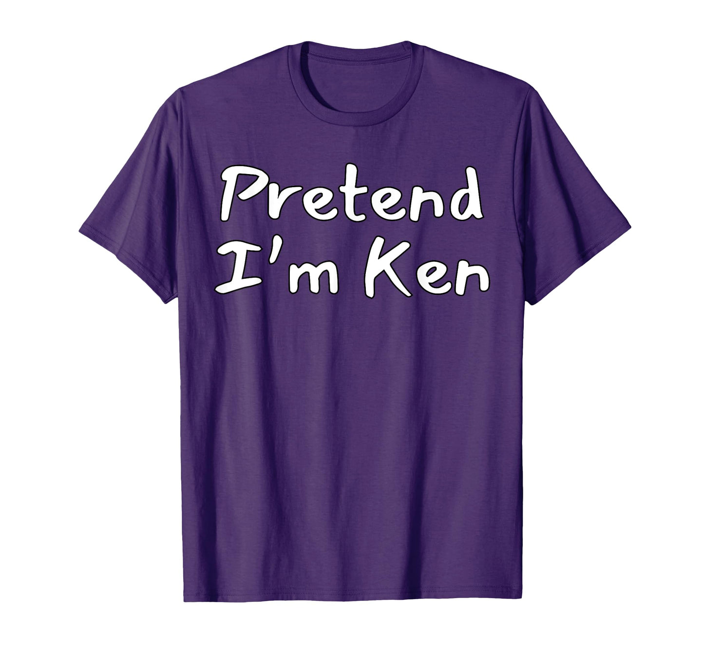 Pretend Ken Funny Halloween Costume Idea T-Shirt