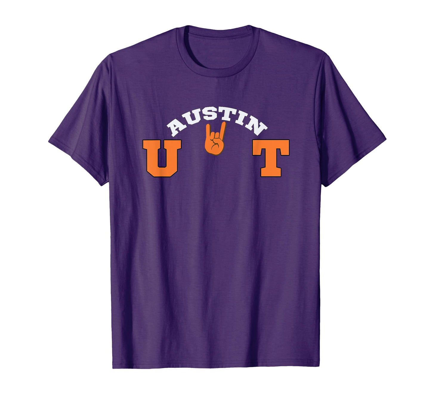 UT Austin Game Day Apparel Unisex-Adults Workout T-Shirt Black Small Classic Fit Crew Neck Short Sleeve