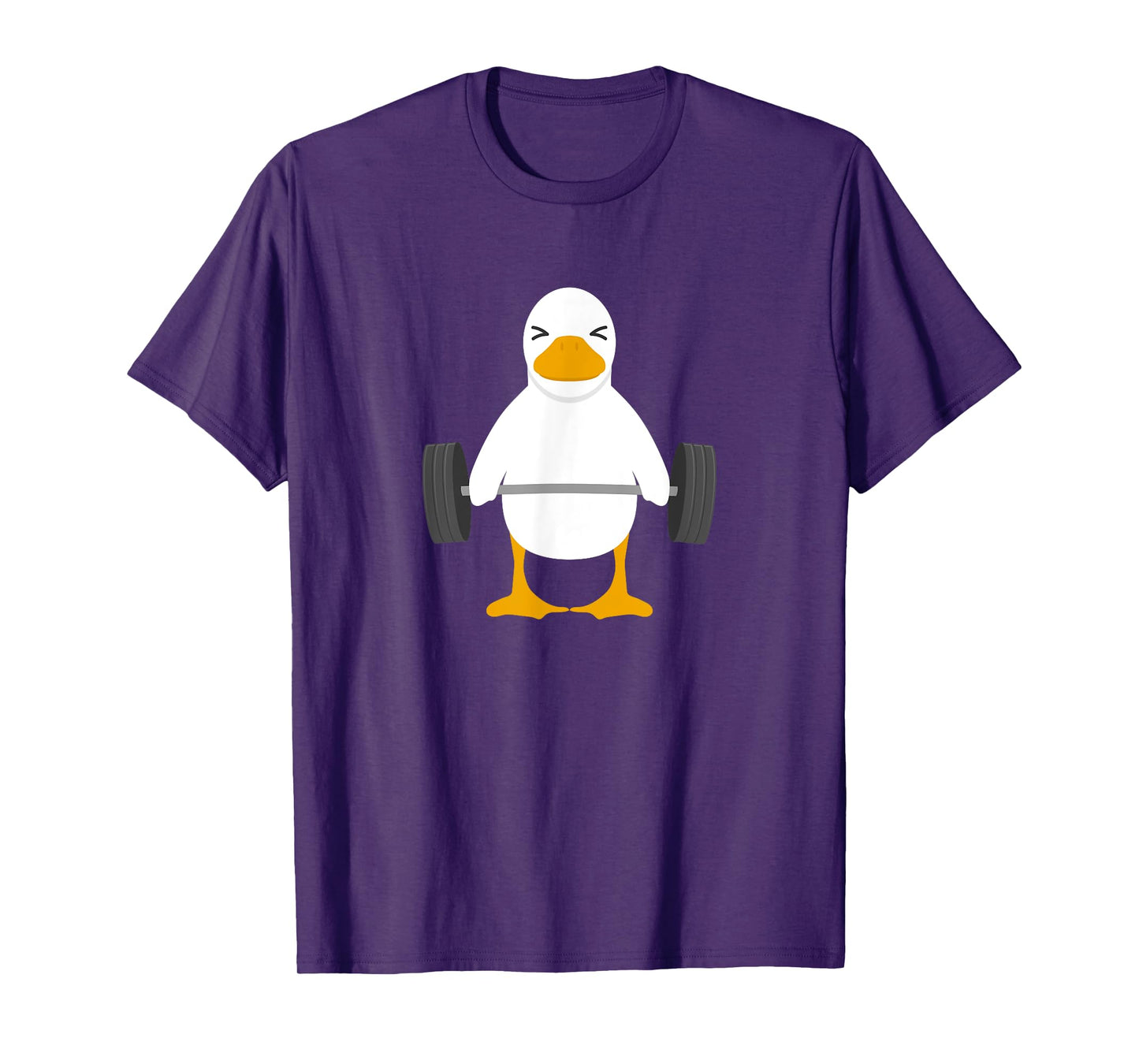 Duck Deadlift Design - Weight Lifting Gym Workout T-Shirt