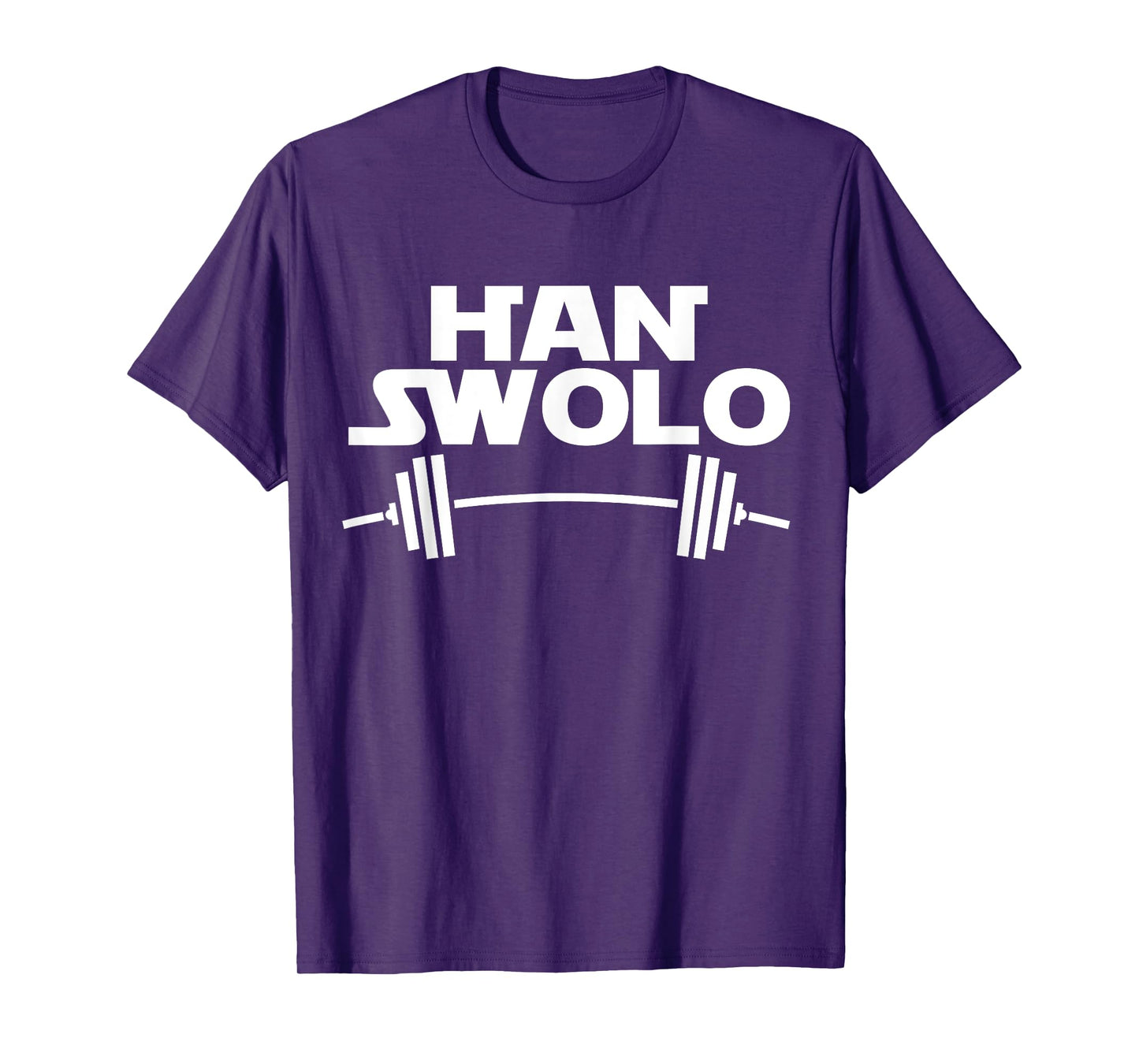 Han Swolo Gym Weightlifting Funny T-shirt T-Shirt