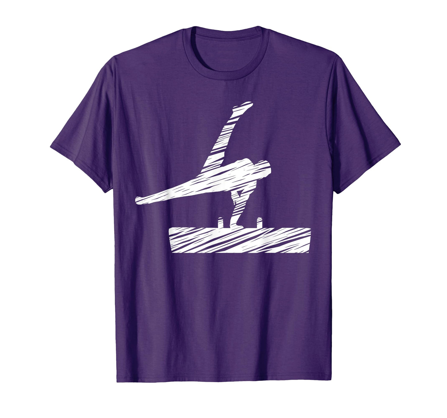 Motif gymnastics gymnast gymnastics fan vintage T-Shirt