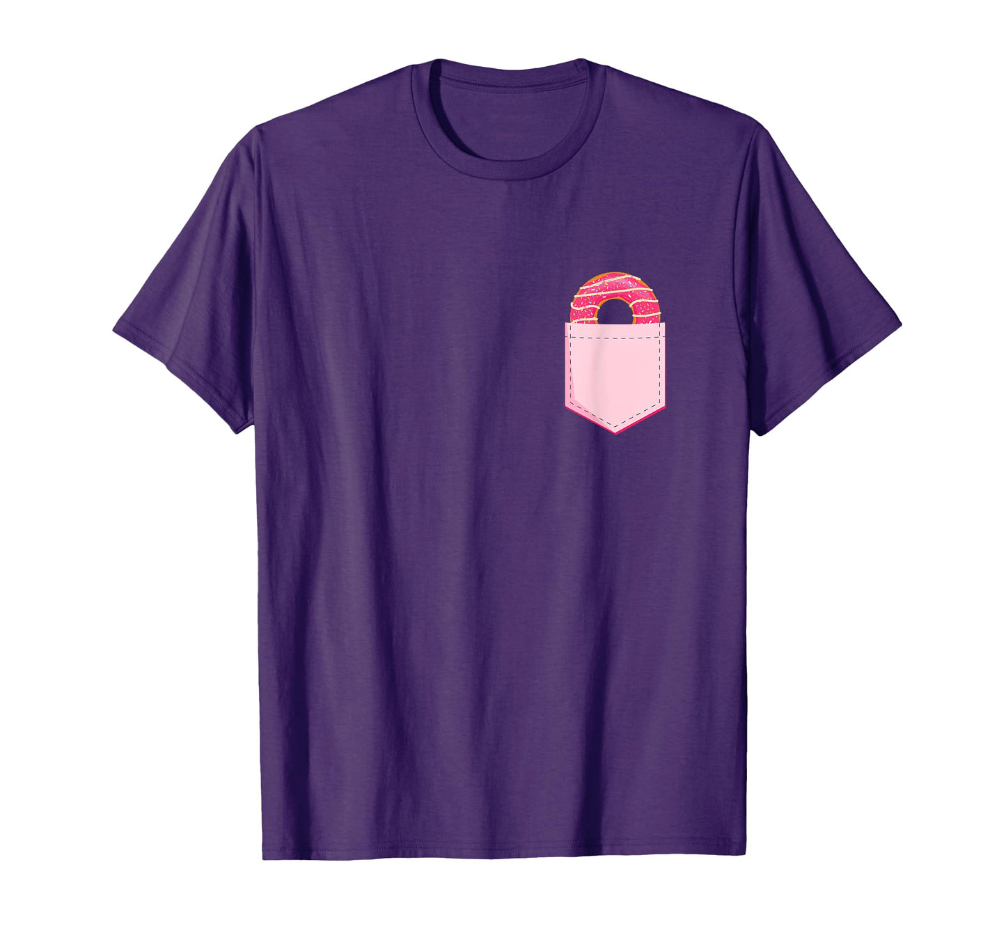 Pocket Donut - Funny Pocket Size Doughnut Donut Lover T-Shirt