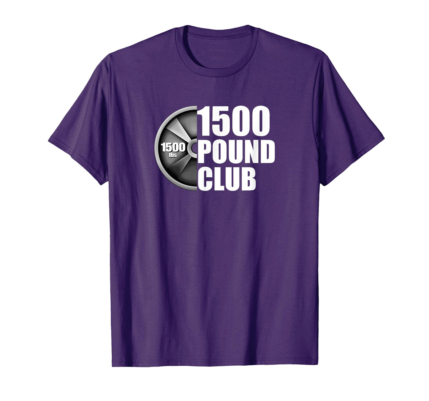 1500 Pound Club Powerlifting T-Shirt