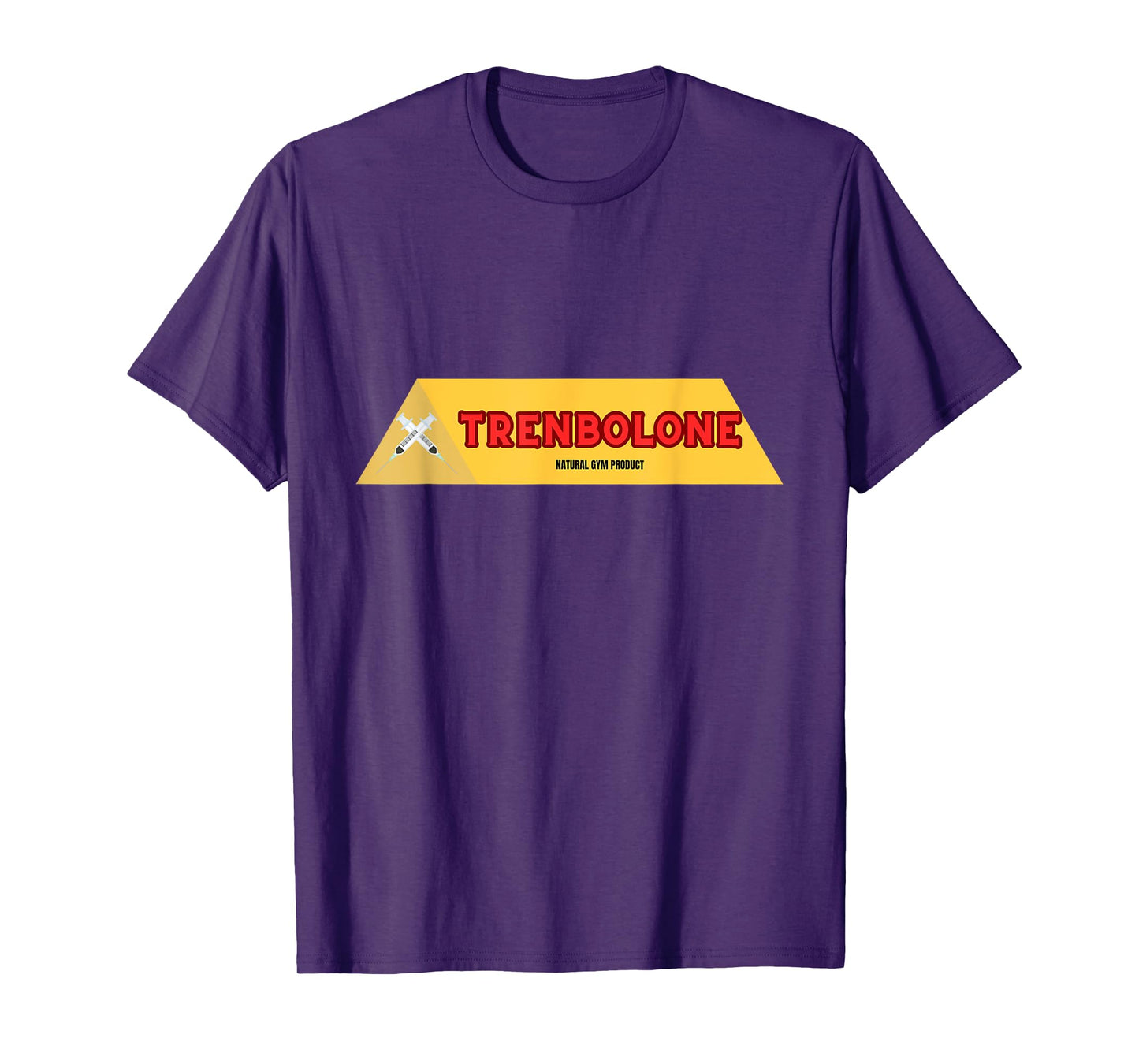 Trenbolone Bodybuilding Shirt Steroid Tren Lover Natural Bro T-Shirt