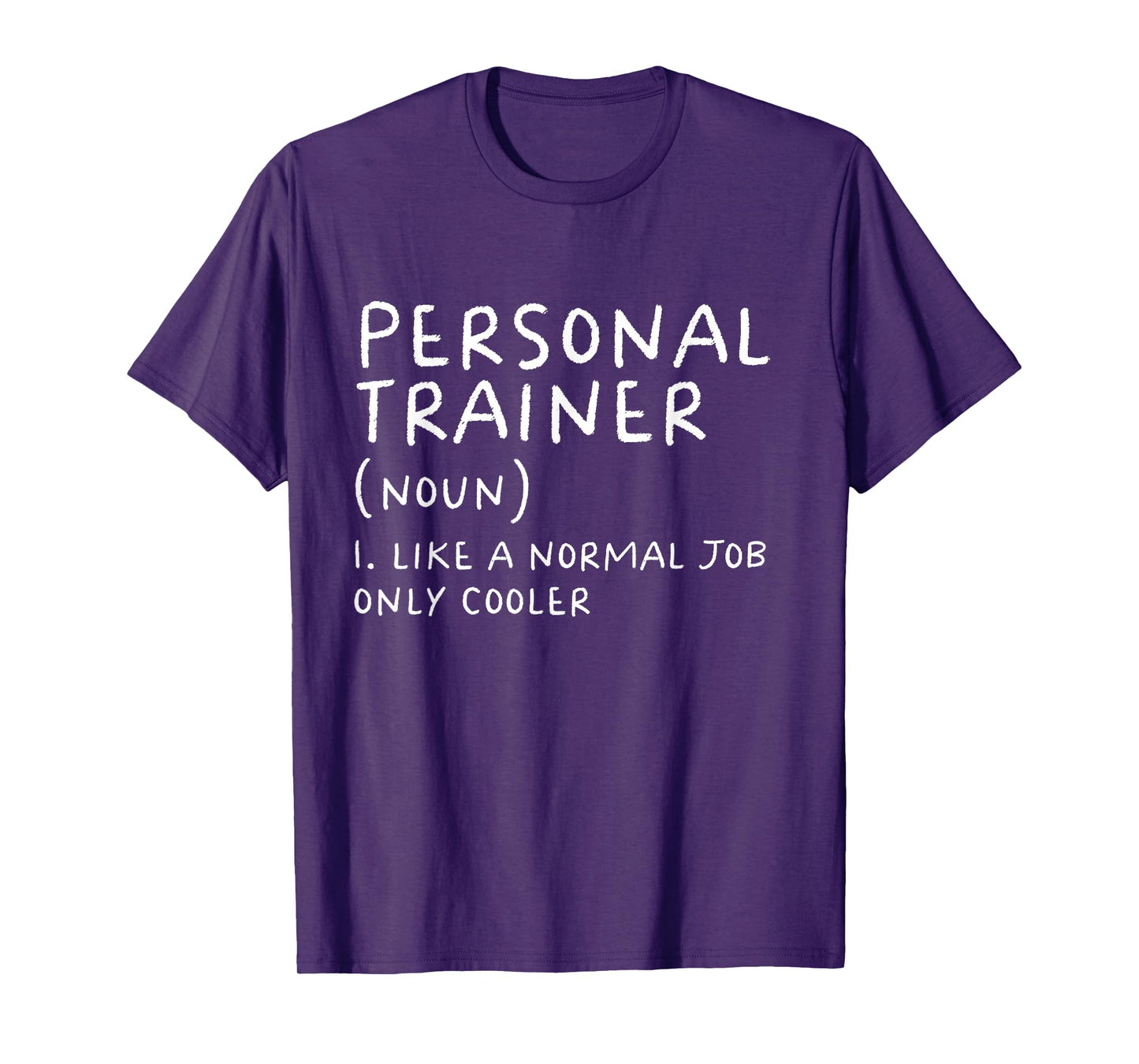 Personal Trainer Definition Funny Instructor Gym Sports T-Shirt