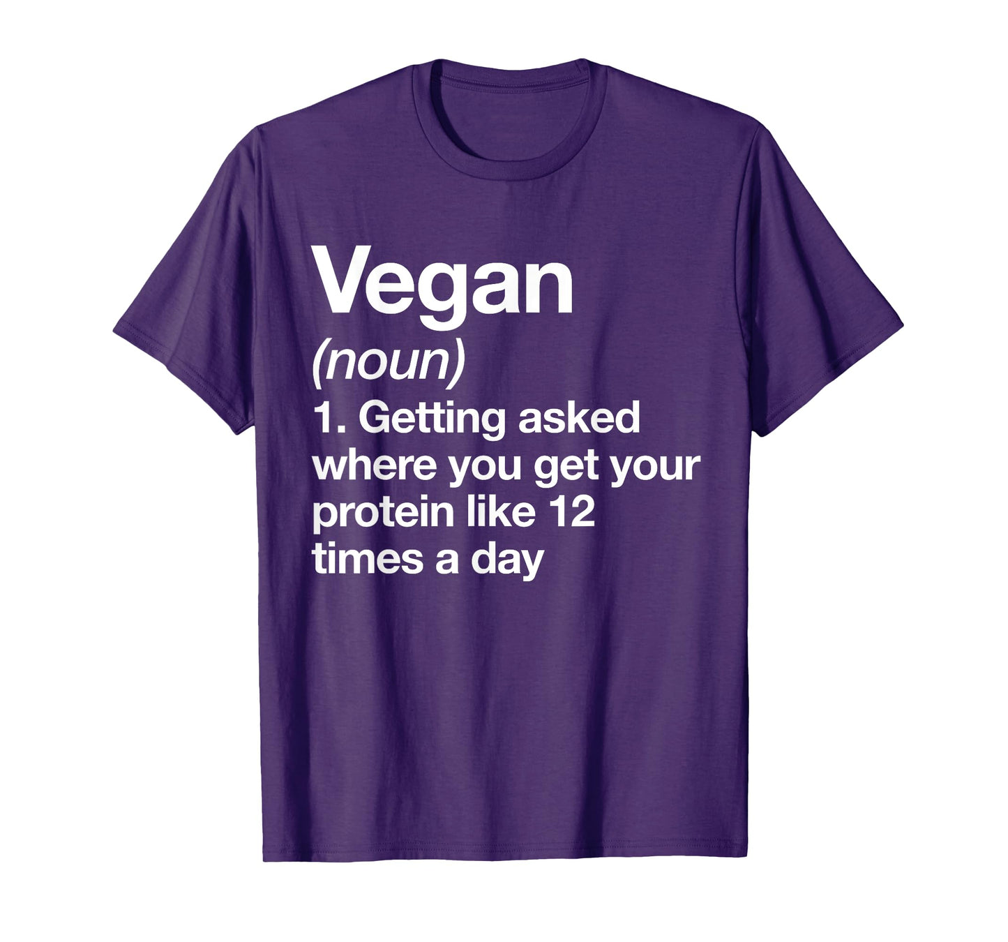 Vegan Definition Funny Sports Workout Gym T-Shirt