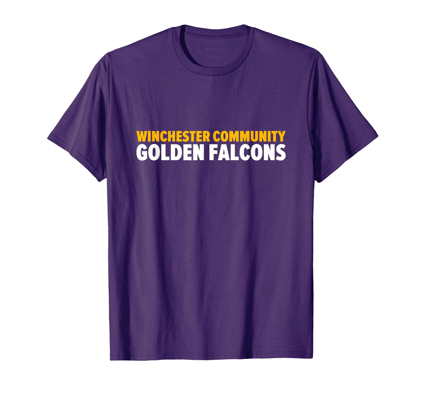 Winchester Community Golden Falcons Bold T-Shirt