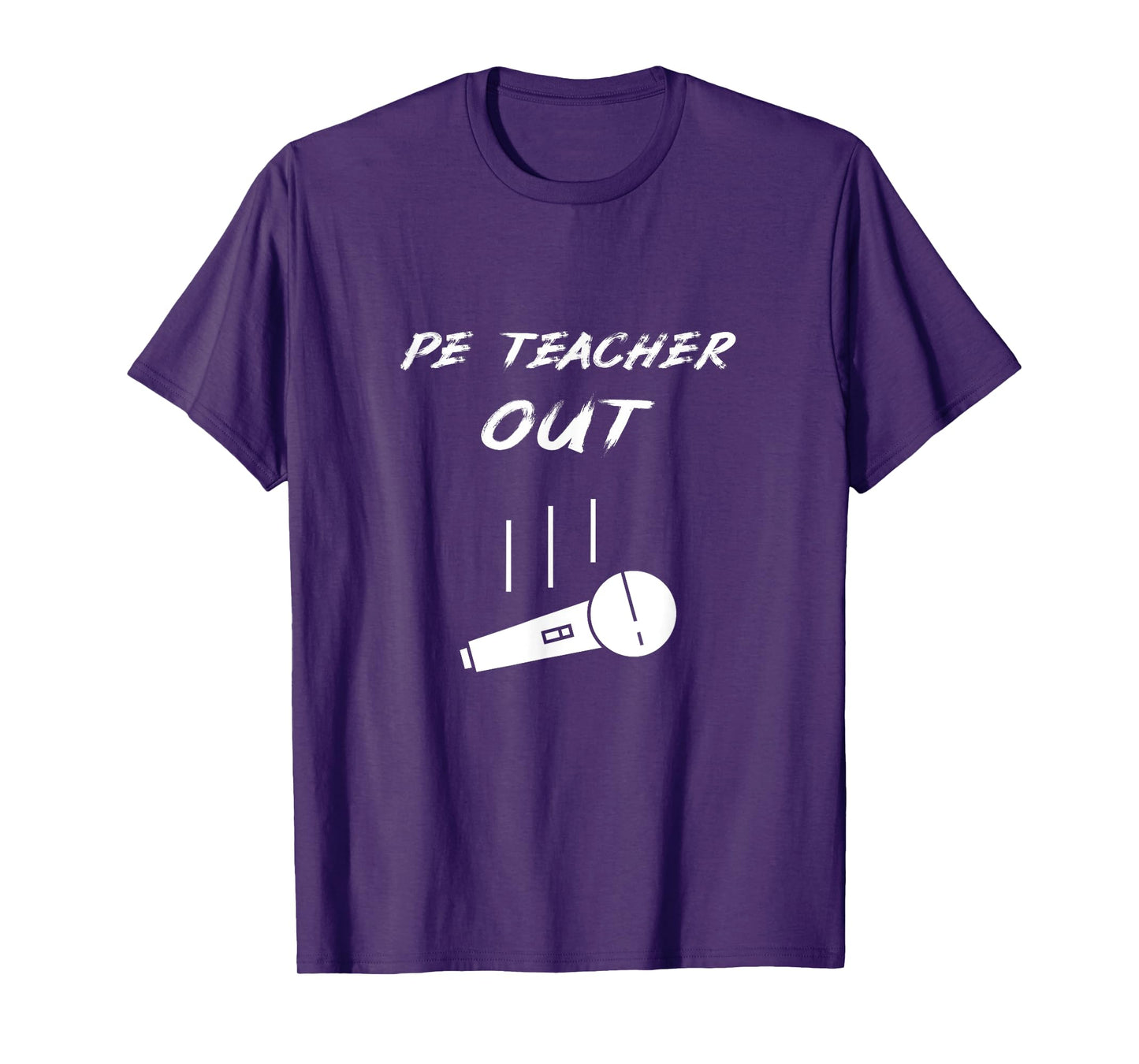 Retired PE Teacher Out Retirement End Of School Year Pension T-Shirt