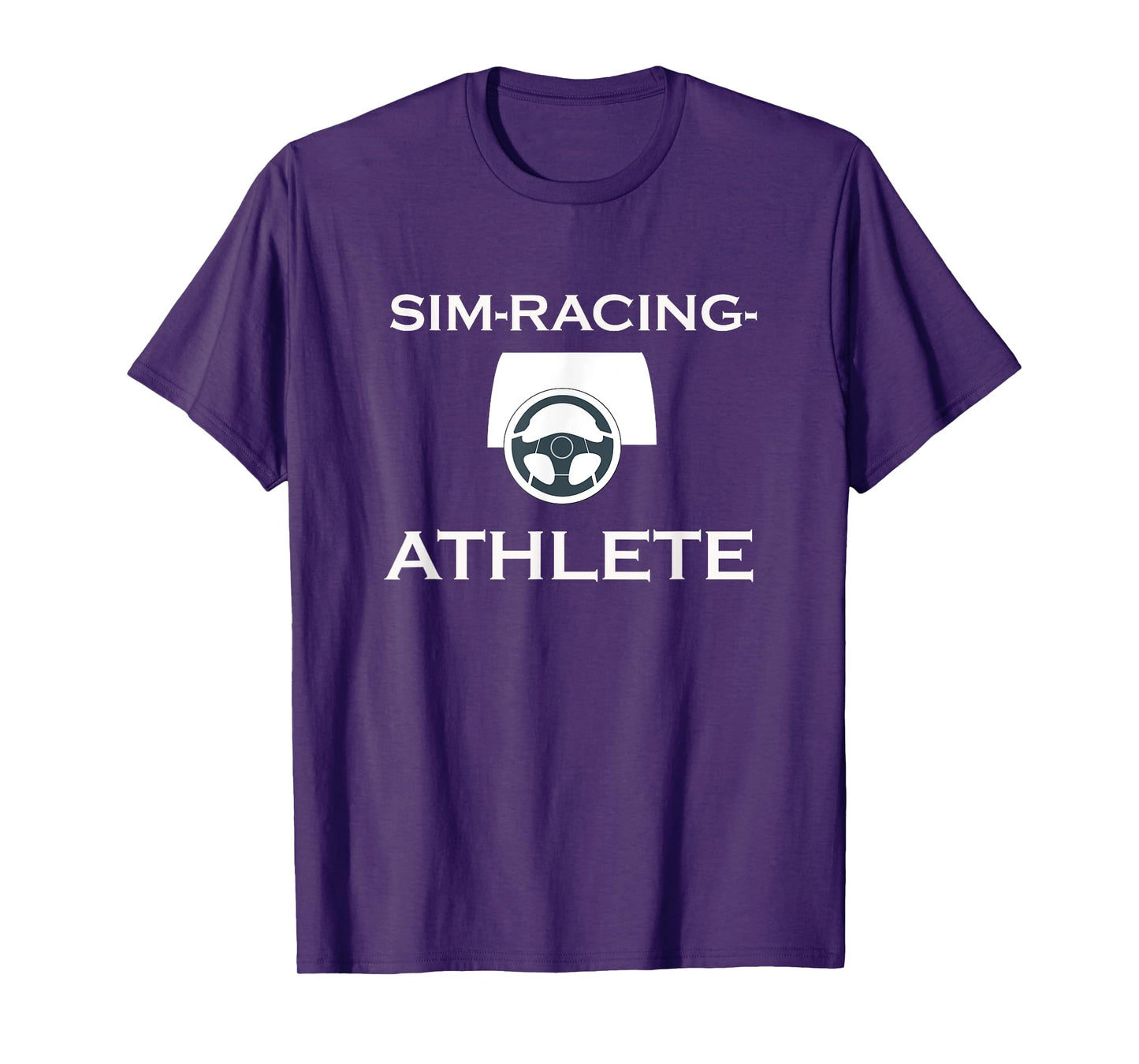 Sim-Racing Athlete Fun Novelty E-racing Design T-Shirt