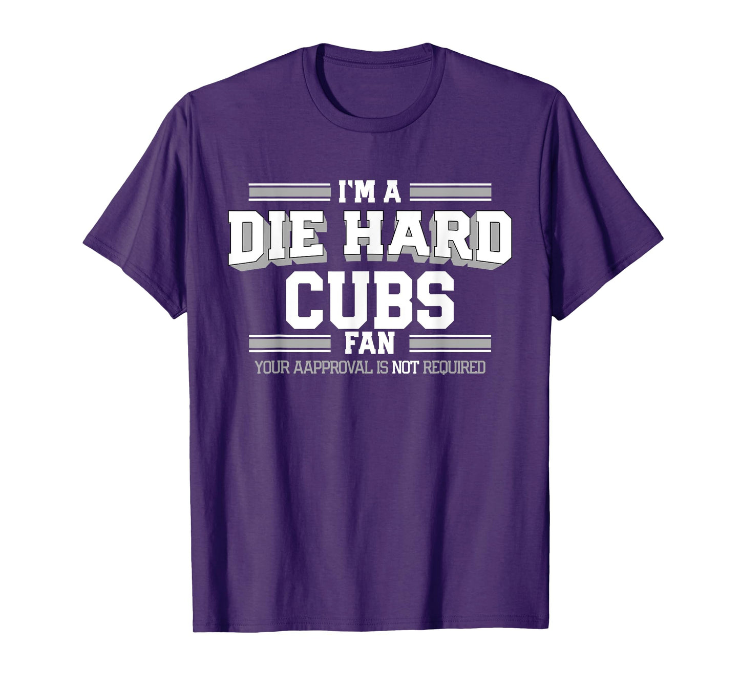 Brenham Cubs Official High School Gear Cubs Brenham Die Hard Fan HS T-Shirt
