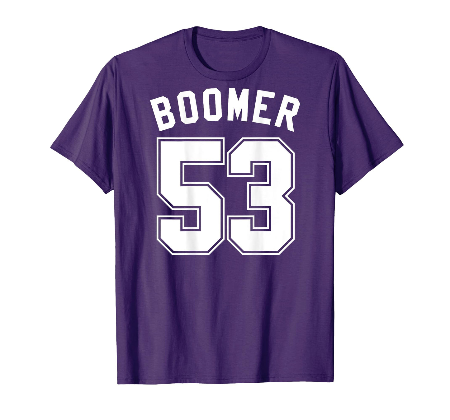 1953 Boomer Jersey (Back) Generation Badass for Proud Boomer T-Shirt