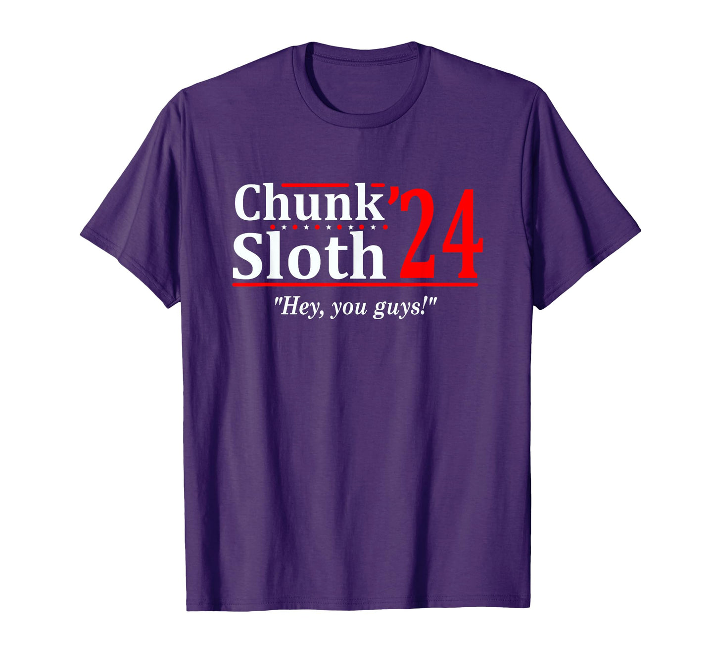 Chunk Sloth '24 "Hey, You Guys" Apparel T-Shirt